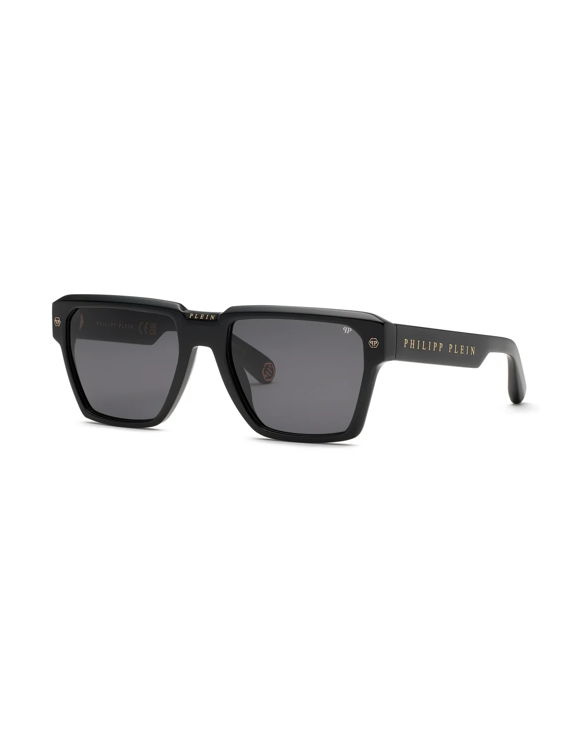 Sunglasses Plein Stud, цвет: Черный