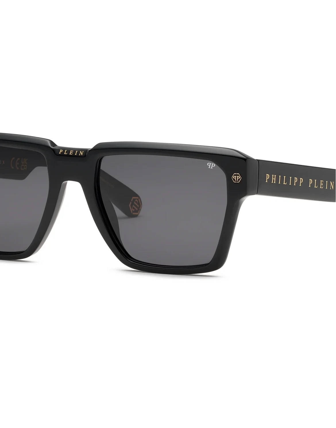 Sunglasses Plein Stud, цвет: Черный