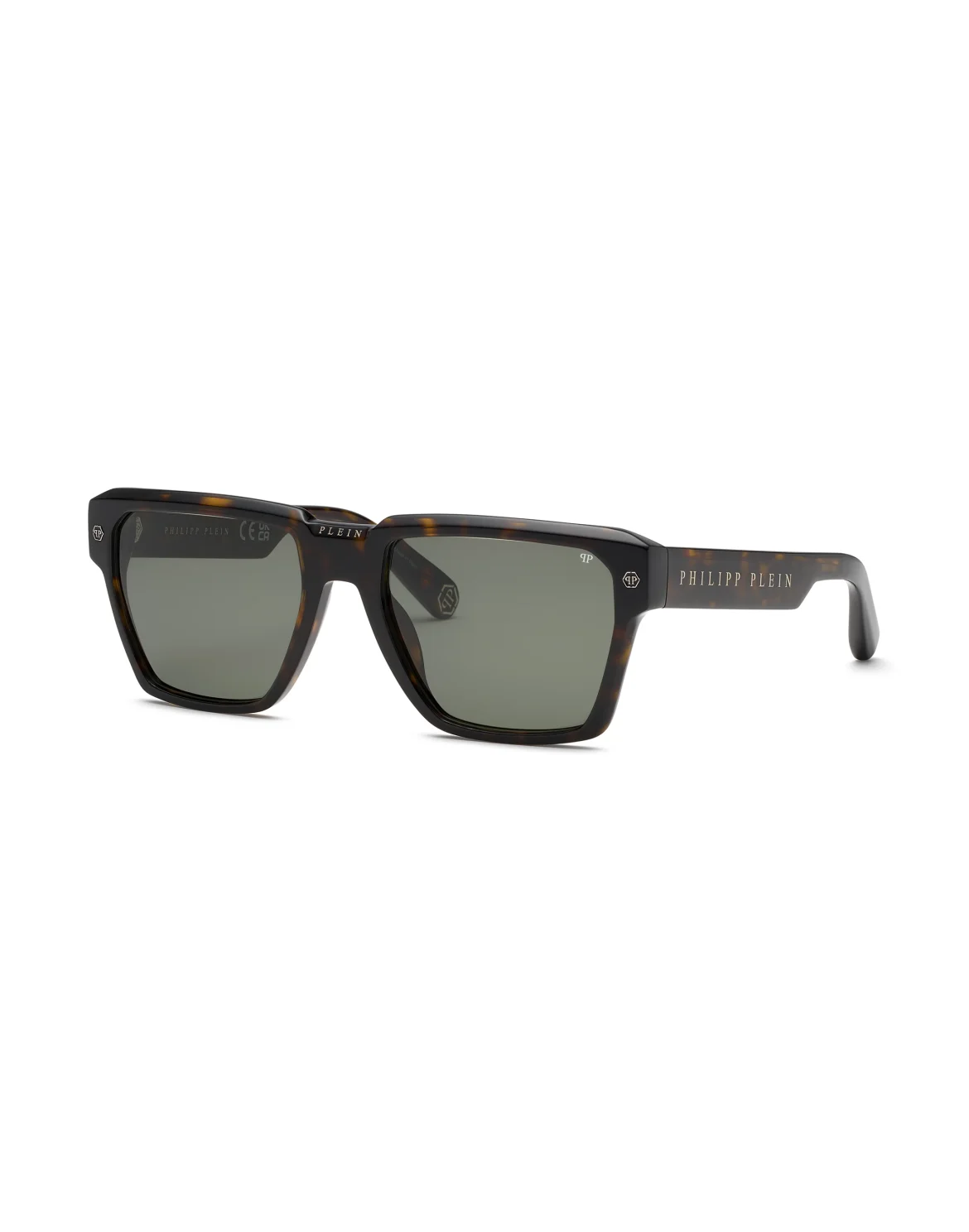 Sunglasses Plein Stud, цвет: Коричневый