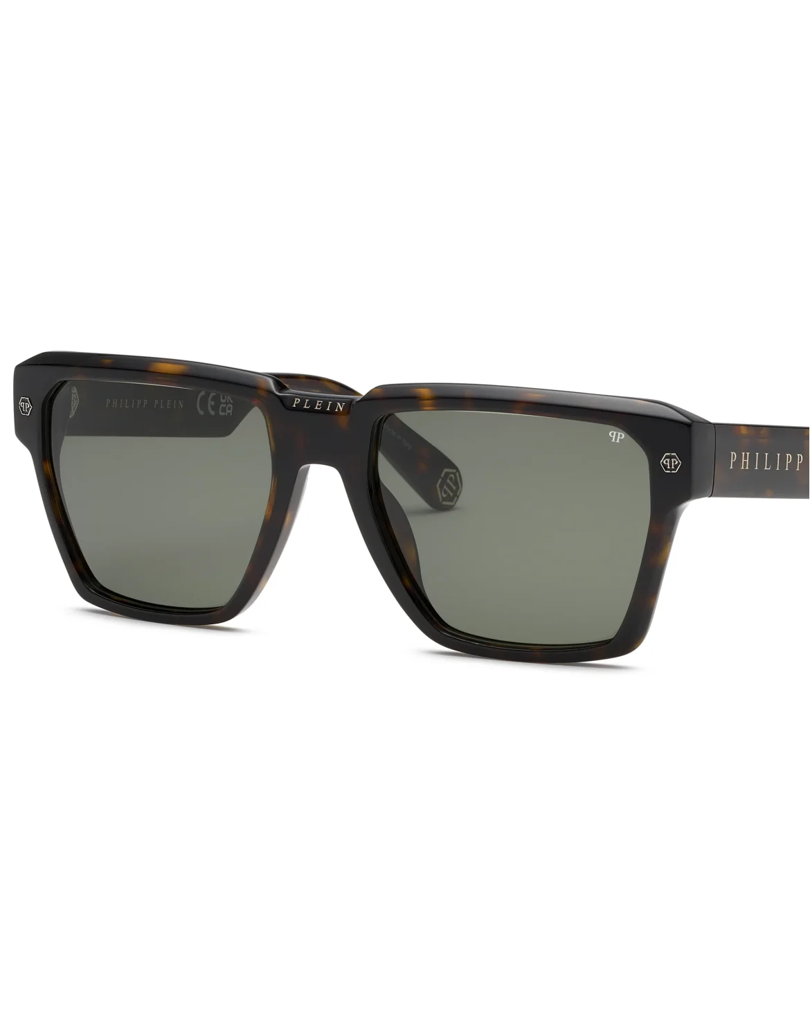 Sunglasses Plein Stud, цвет: Коричневый