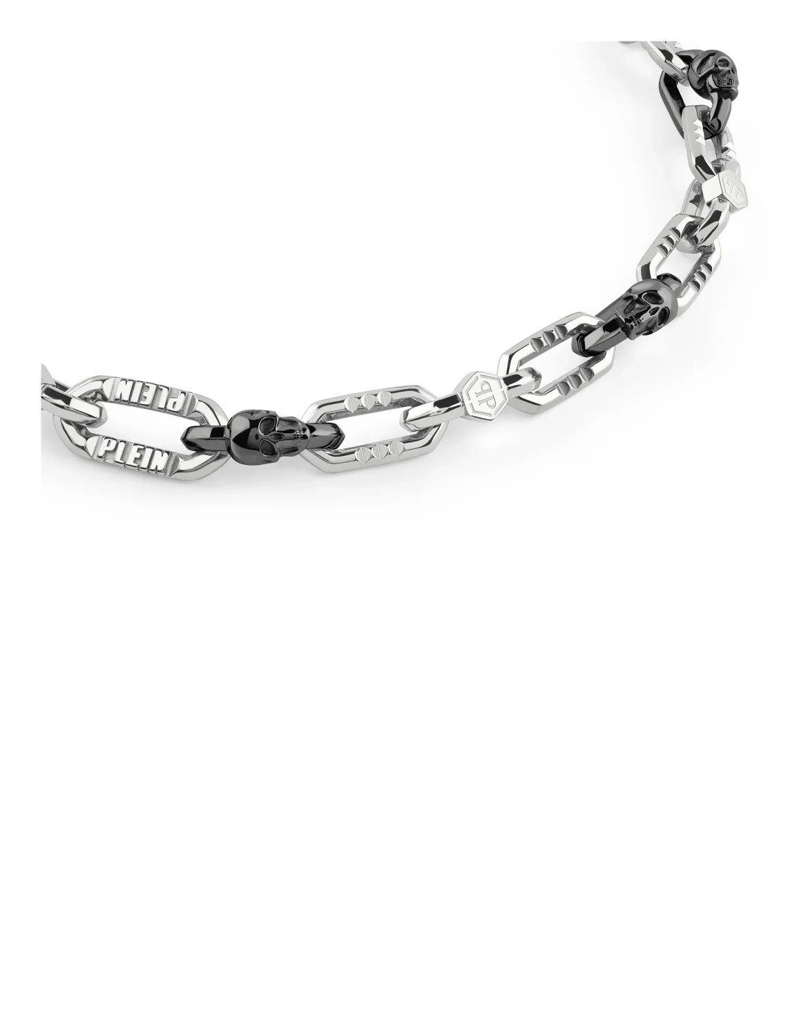 Stainless Steel Necklace PLEIN EDGE, цвет: Серебристый