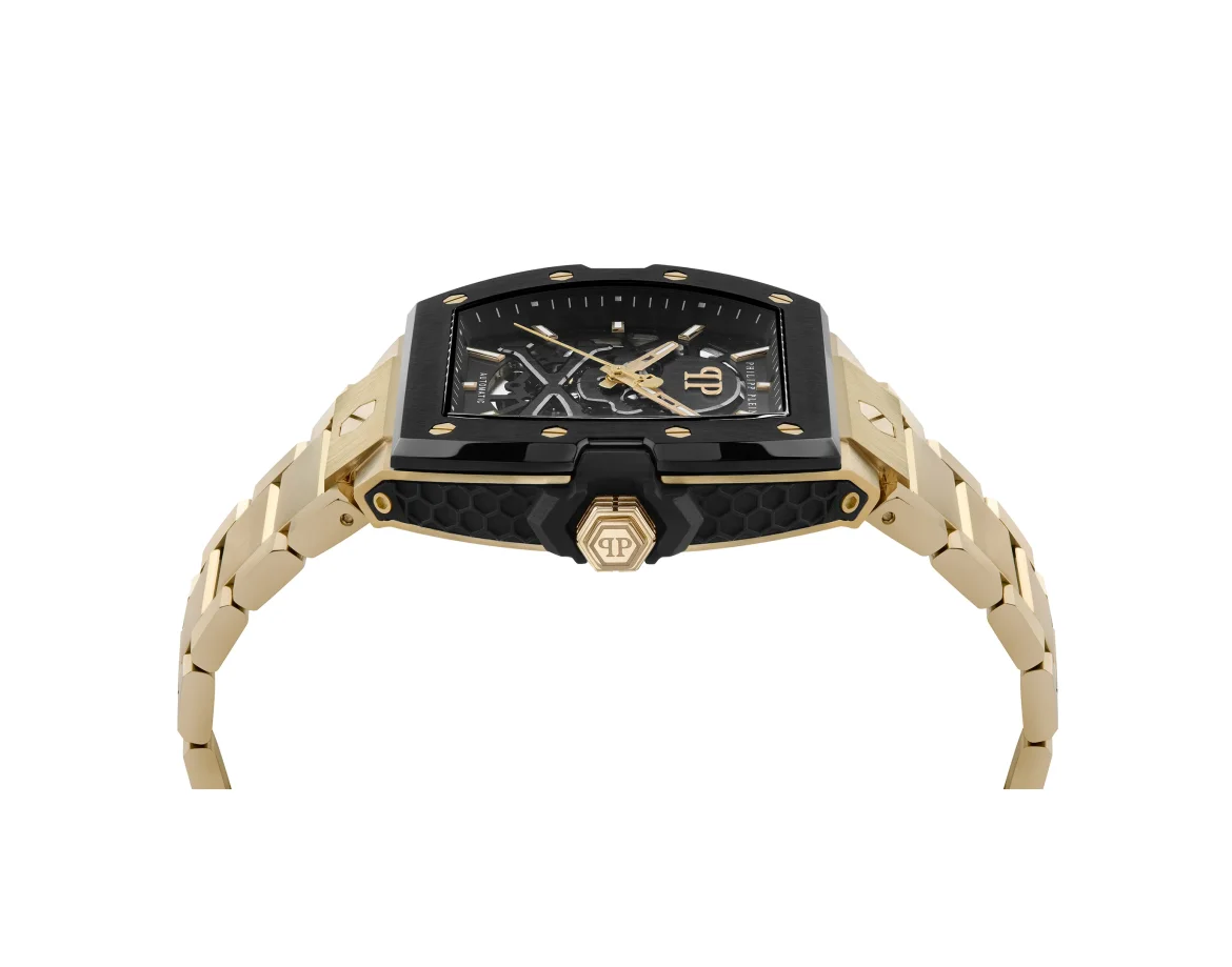 Stainless Steel THE $KELETON 2.0 Watches, цвет: Золотой