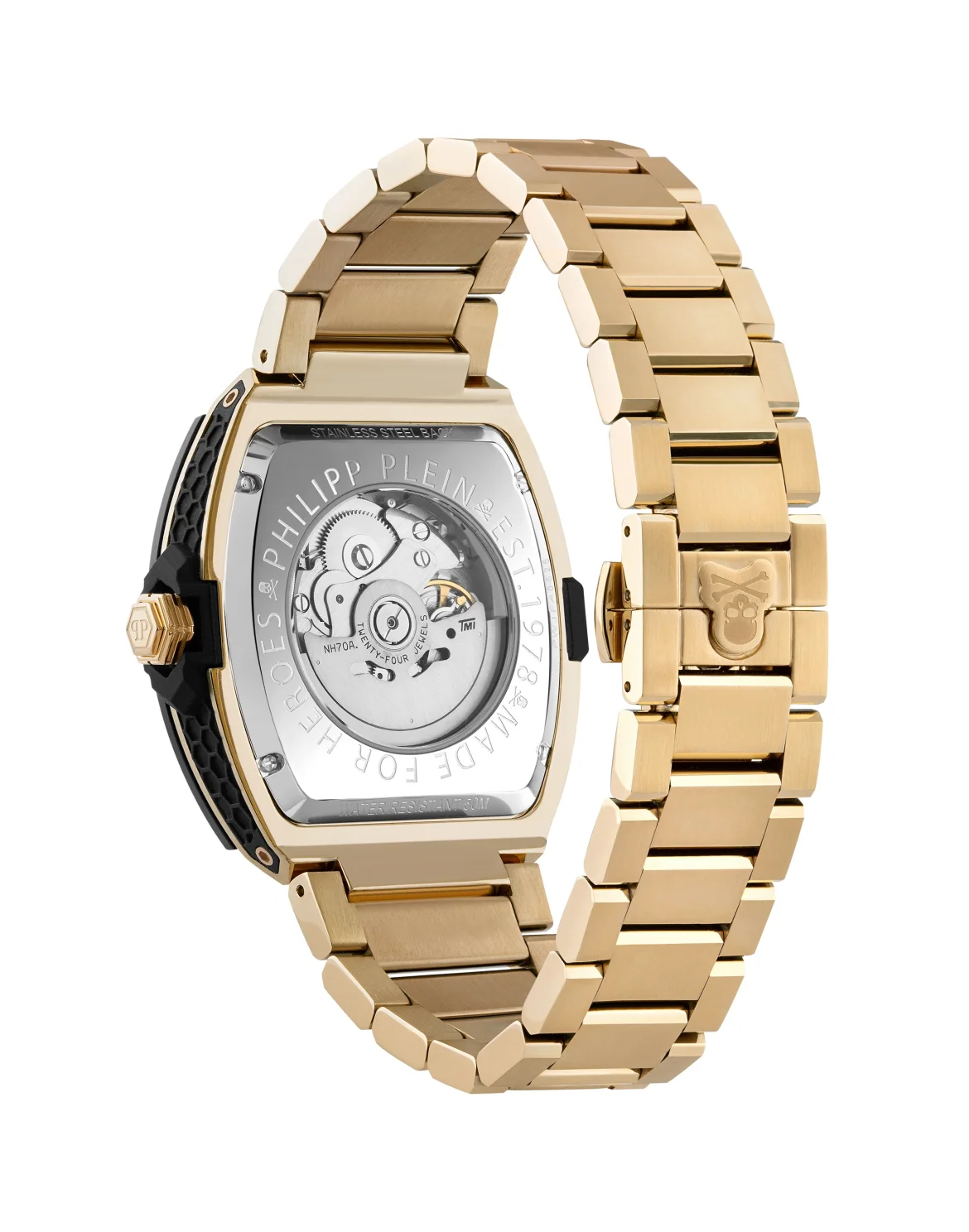 Stainless Steel THE $KELETON 2.0 Watches, цвет: Золотой
