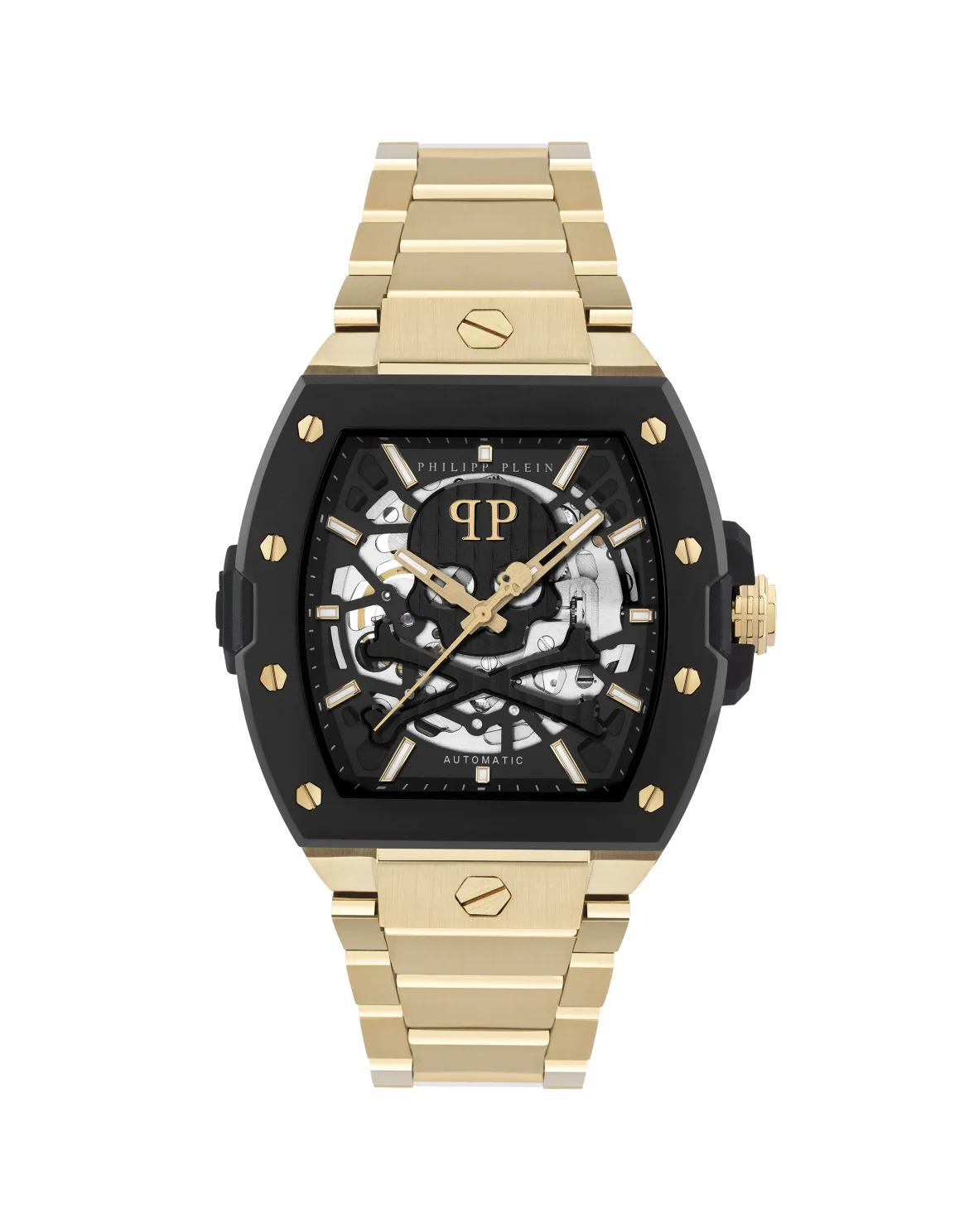 Stainless Steel THE $KELETON 2.0 Watches, цвет: Золотой