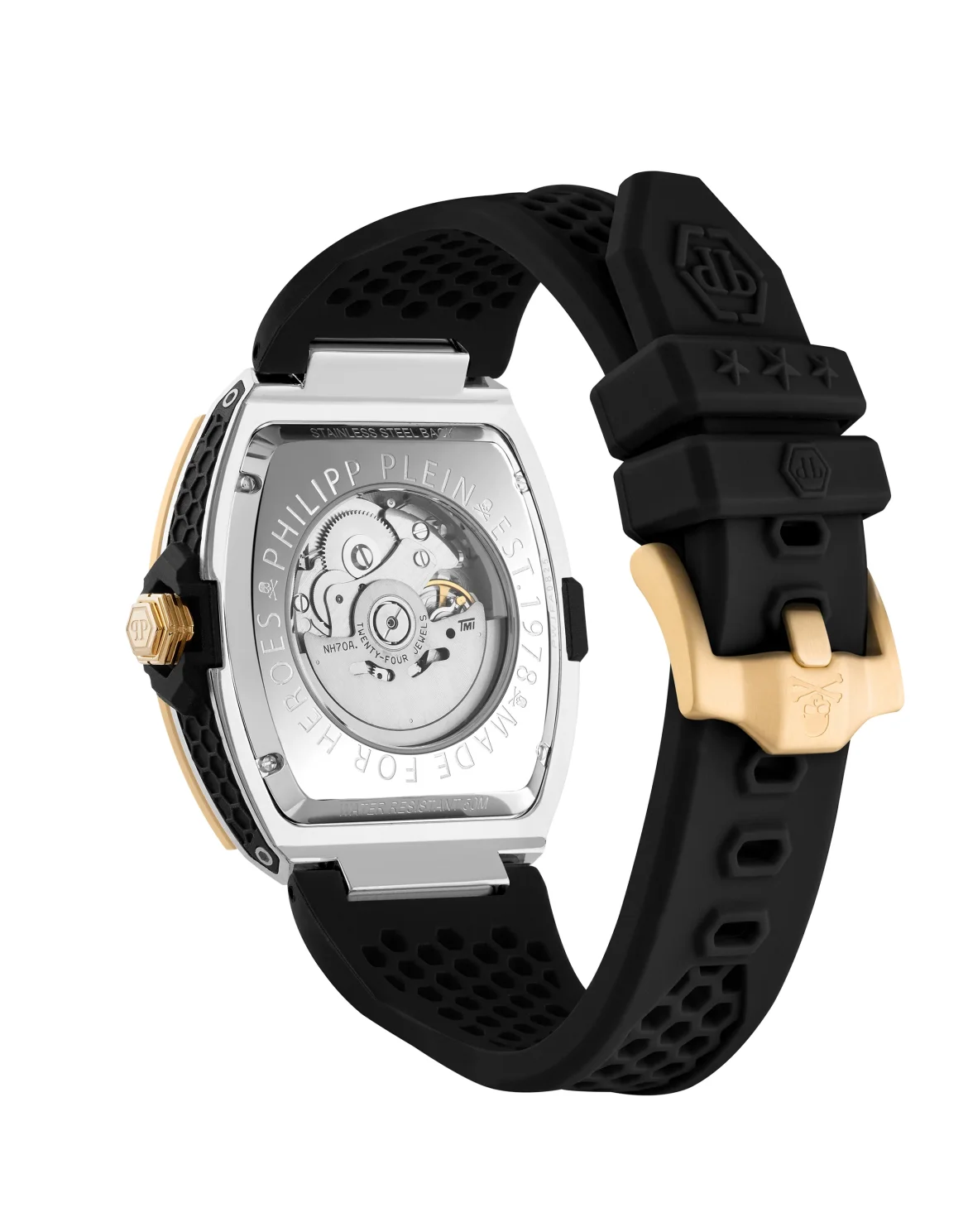 Stainless Steel THE $KELETON 2.0 Watches, цвет: Золотой