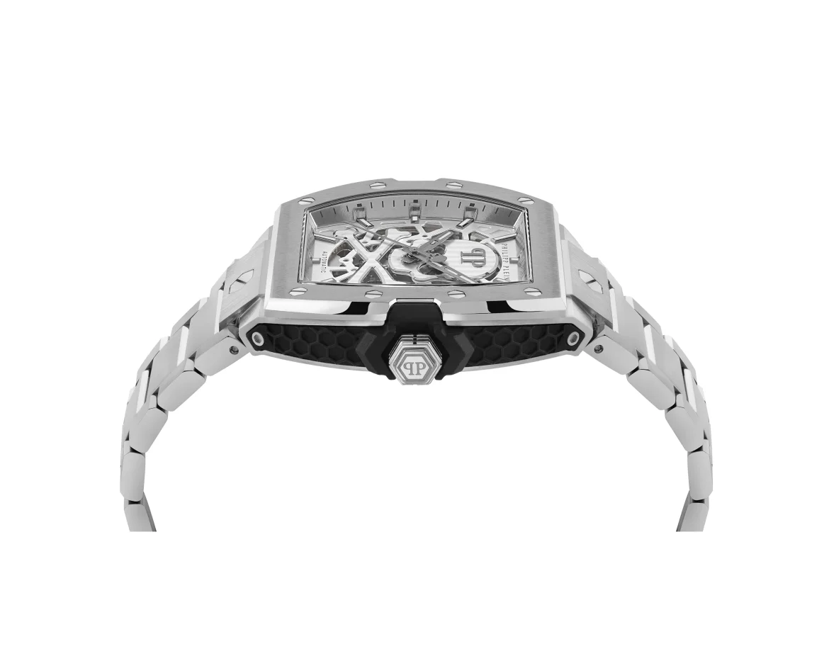 Stainless Steel THE $KELETON 2.0 Watches, цвет: Серебристый