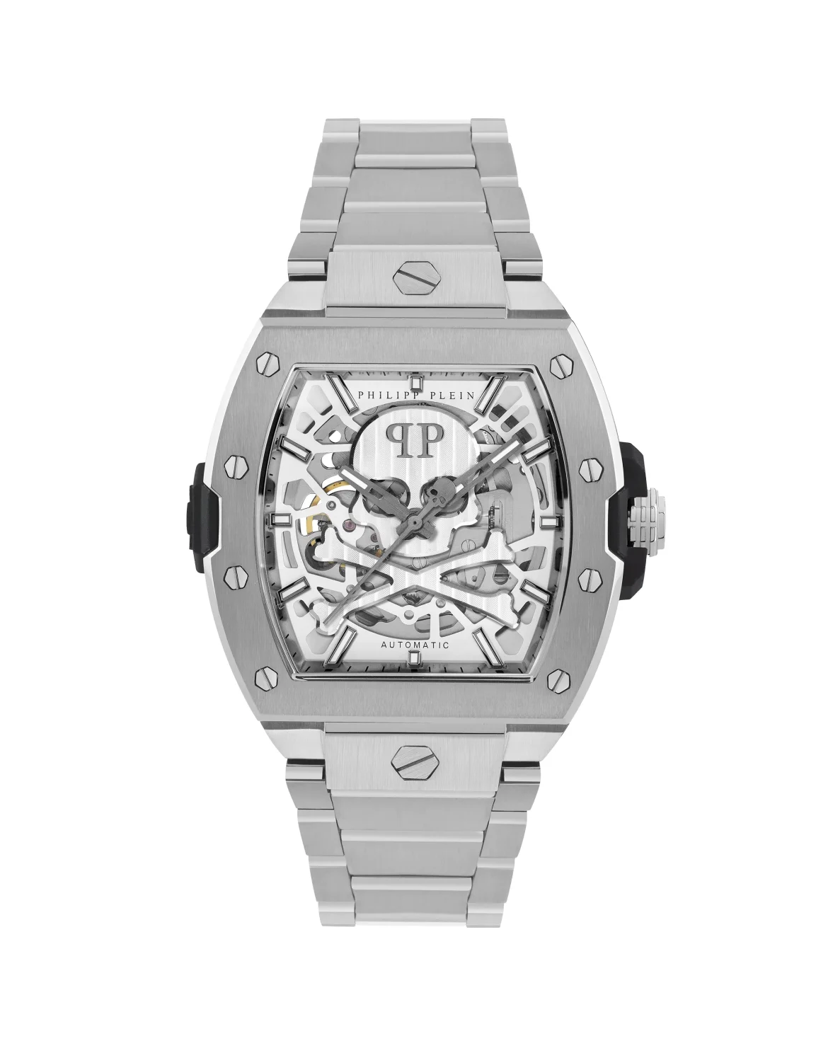 Stainless Steel THE $KELETON 2.0 Watches, цвет: Серебристый