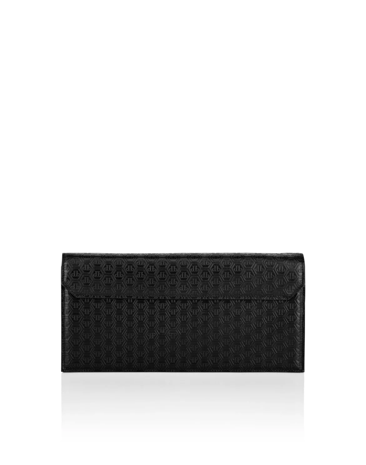 Nappa Leather Baguette Monogram, цвет: Черный