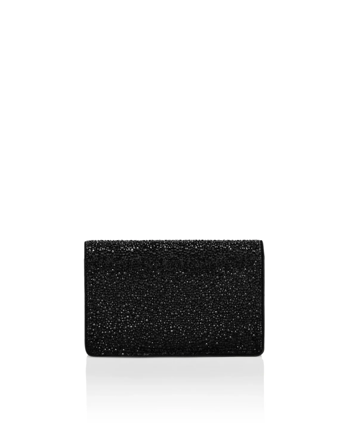 Suede Mini Shoulder Strass Hexagon, цвет: Черный