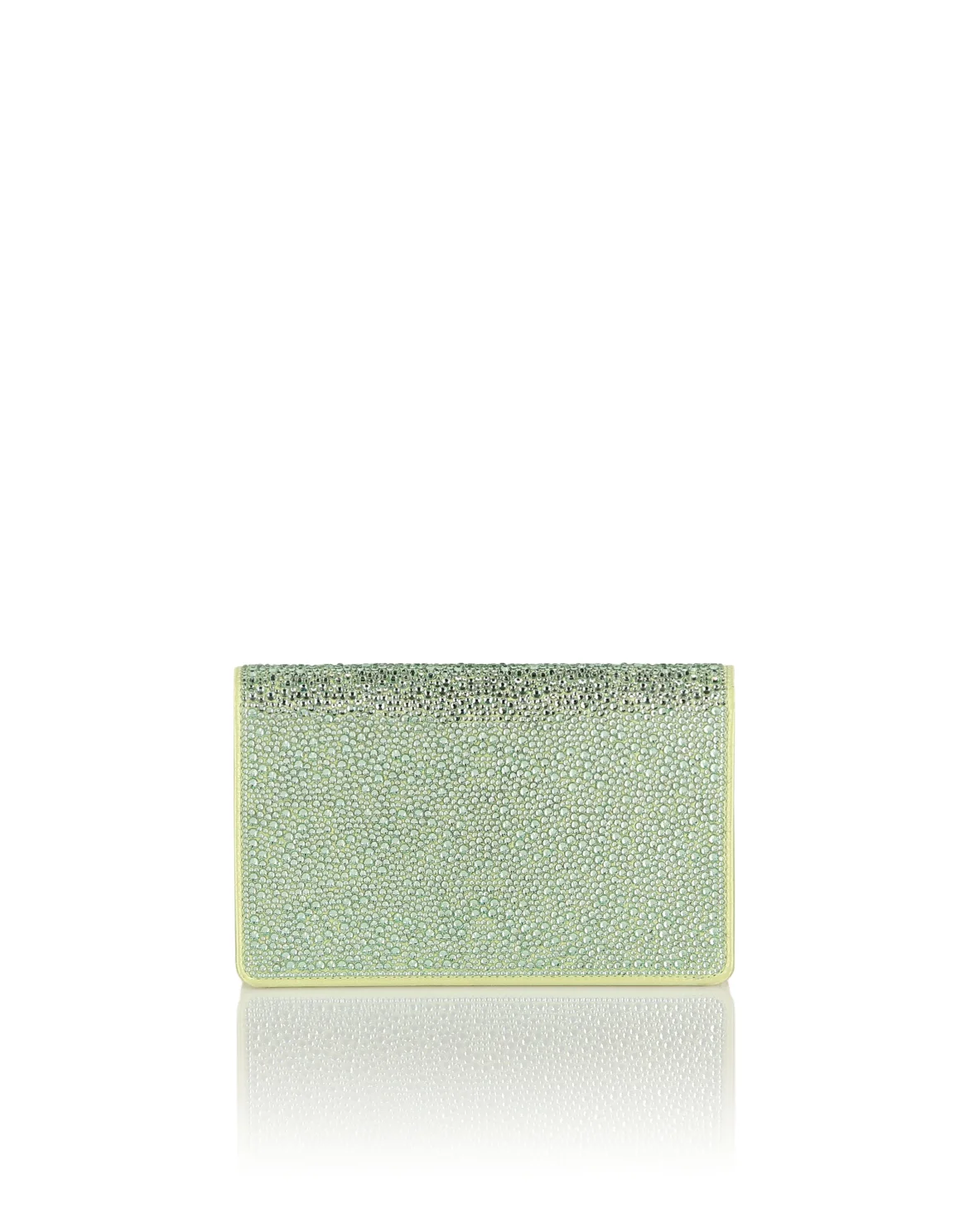 Suede Mini Shoulder Strass Hexagon, цвет: Зеленый