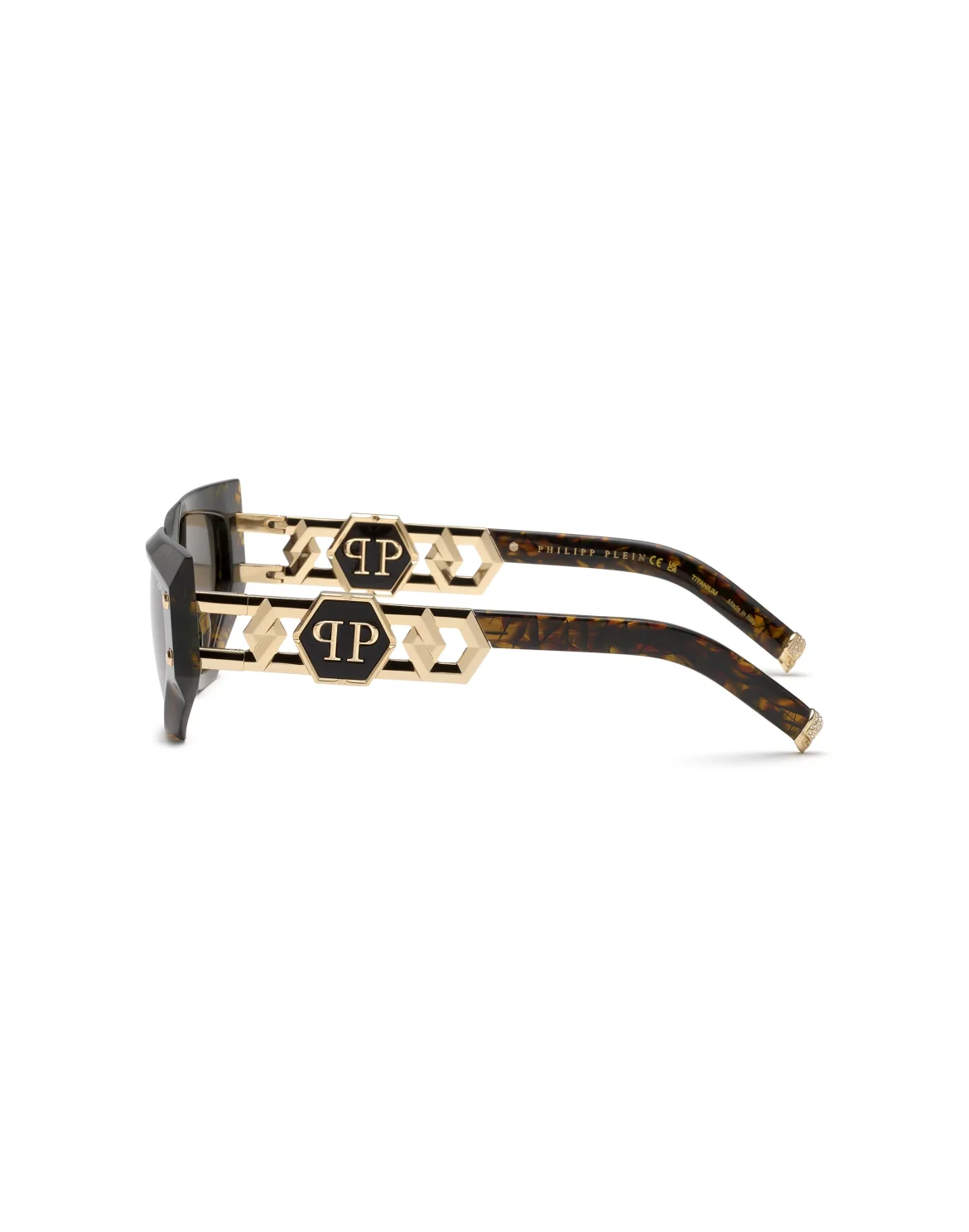 Sunglasses Plein Icon Edge, цвет: Черный