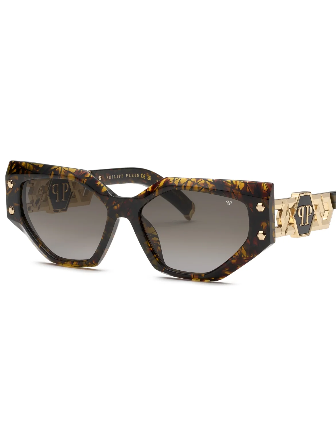 Sunglasses Plein Icon Edge, цвет: Черный