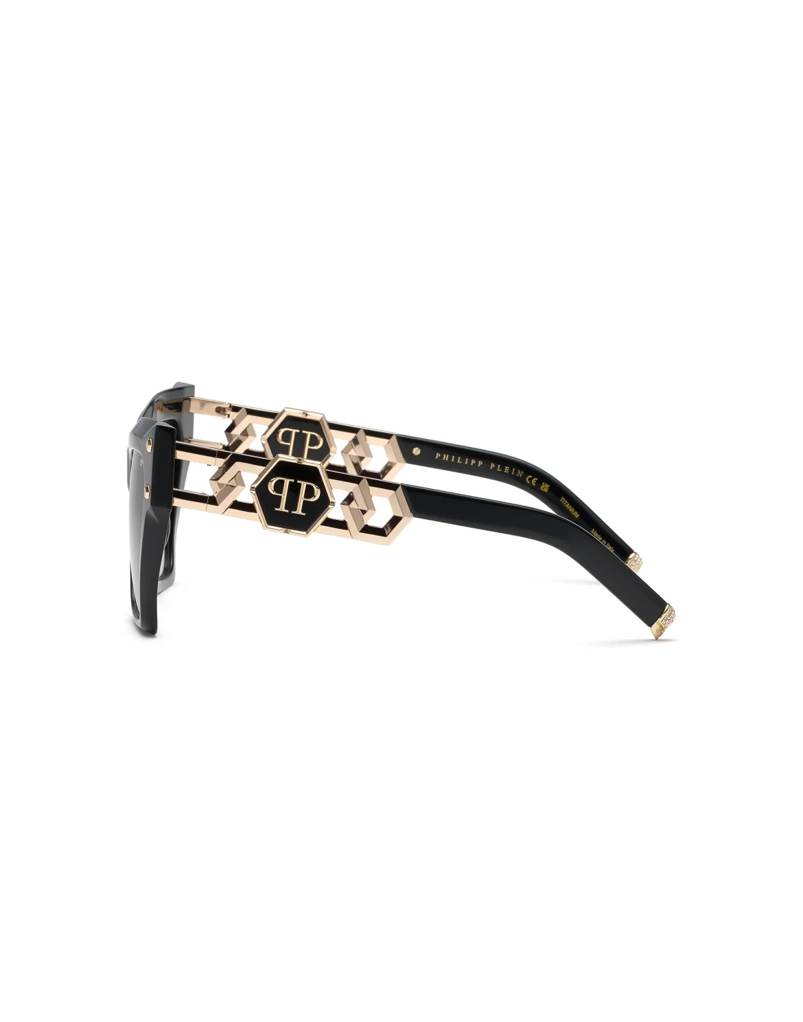 Sunglasses Plein Icon Edge, цвет: Черный