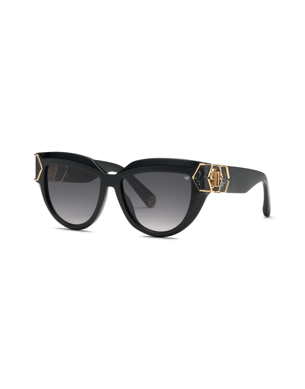 Sunglasses Plein Capture, цвет: Черный