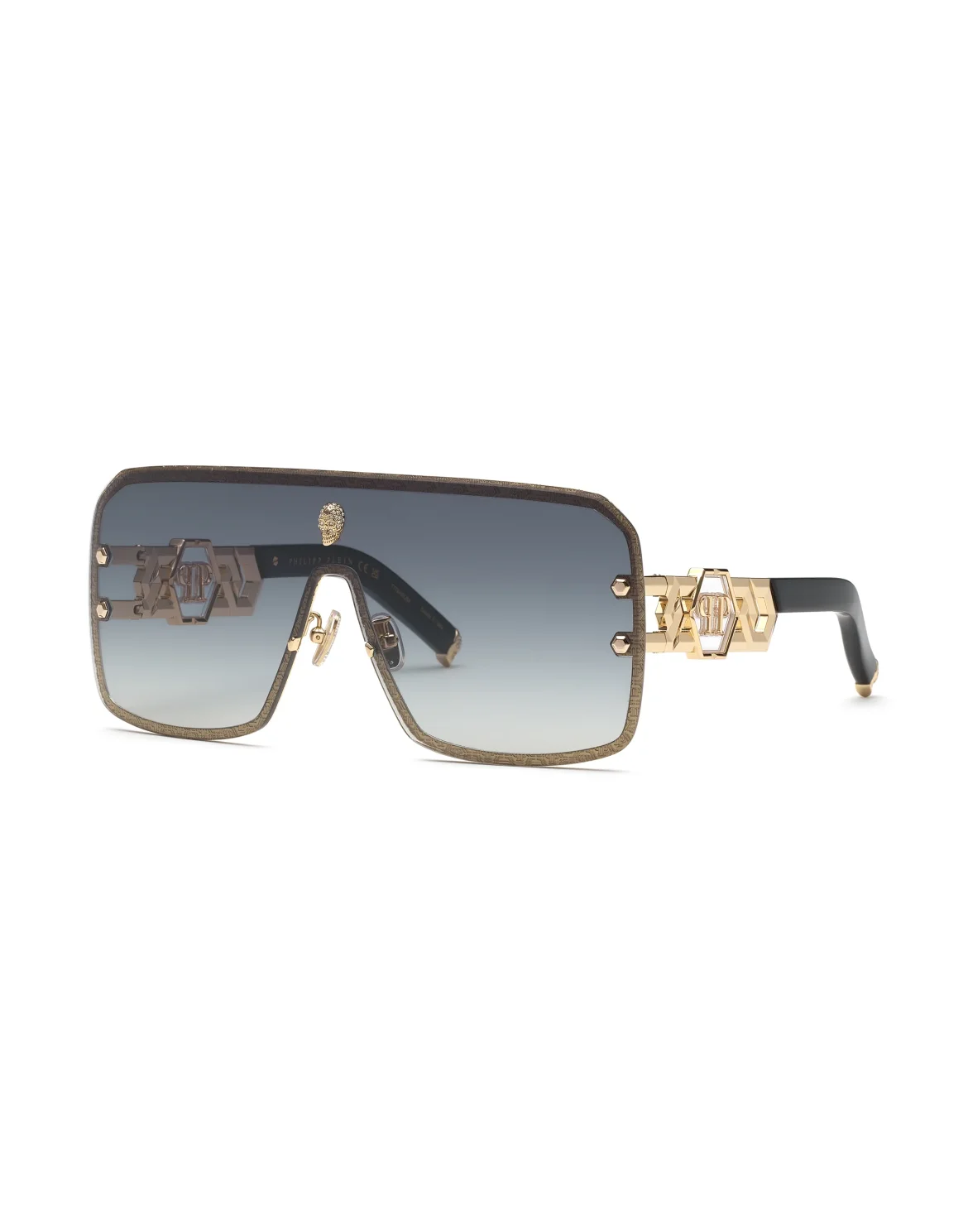 Sunglasses Plein Icon Edge, цвет: Черный