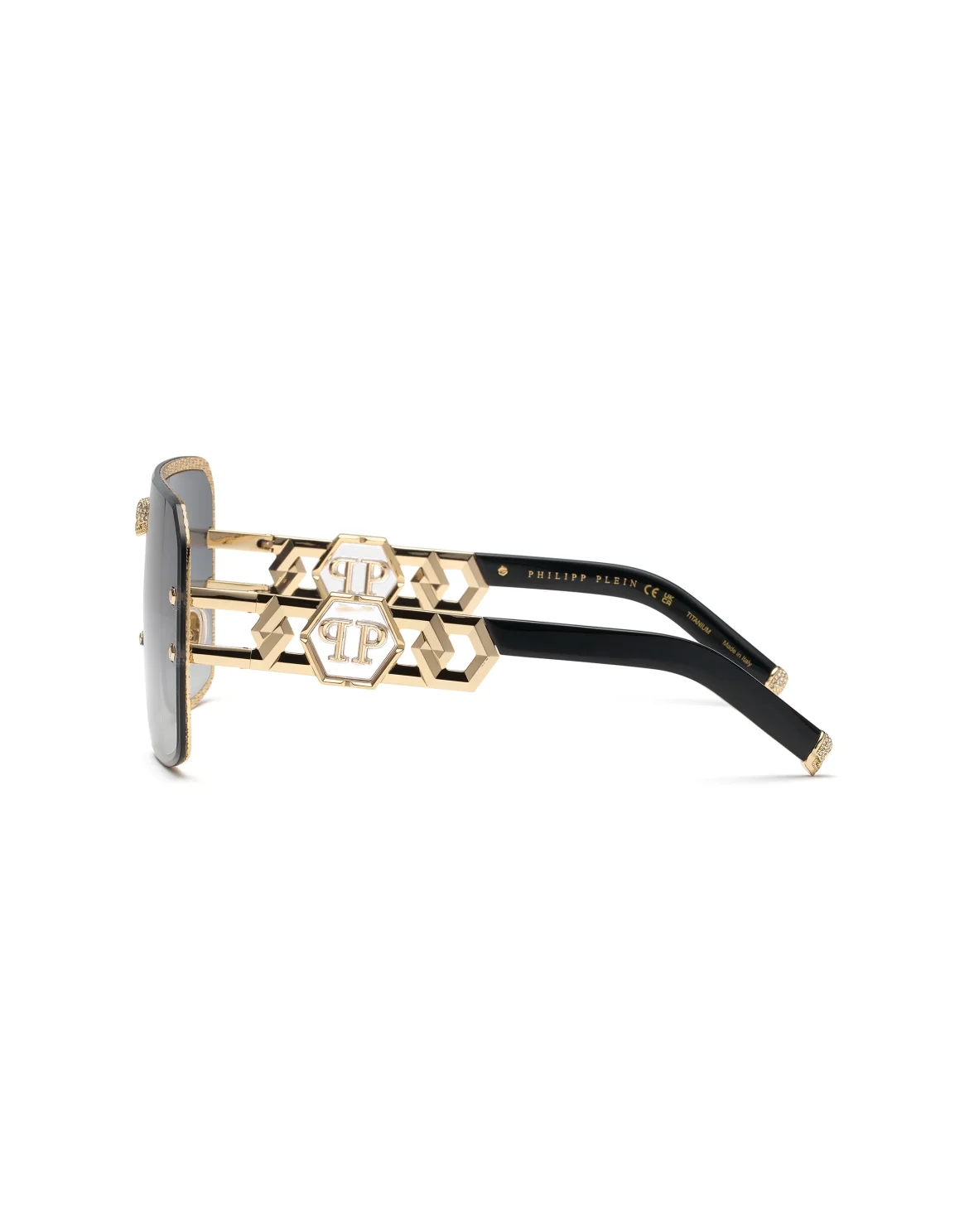 Sunglasses Plein Icon Edge, цвет: Черный