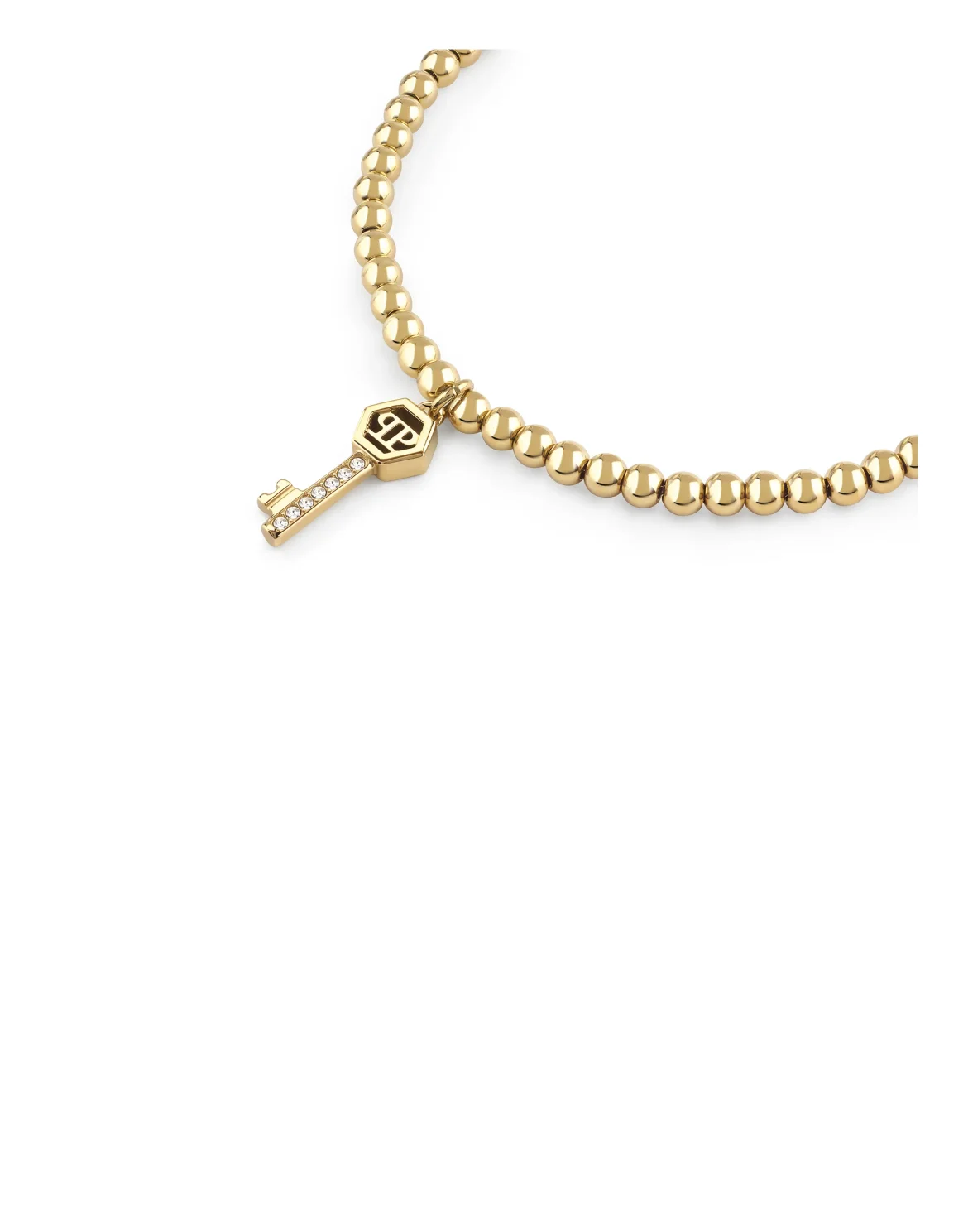 Stainless Steel Key Bracelet PLEIN VALENTINE, цвет: Золотой