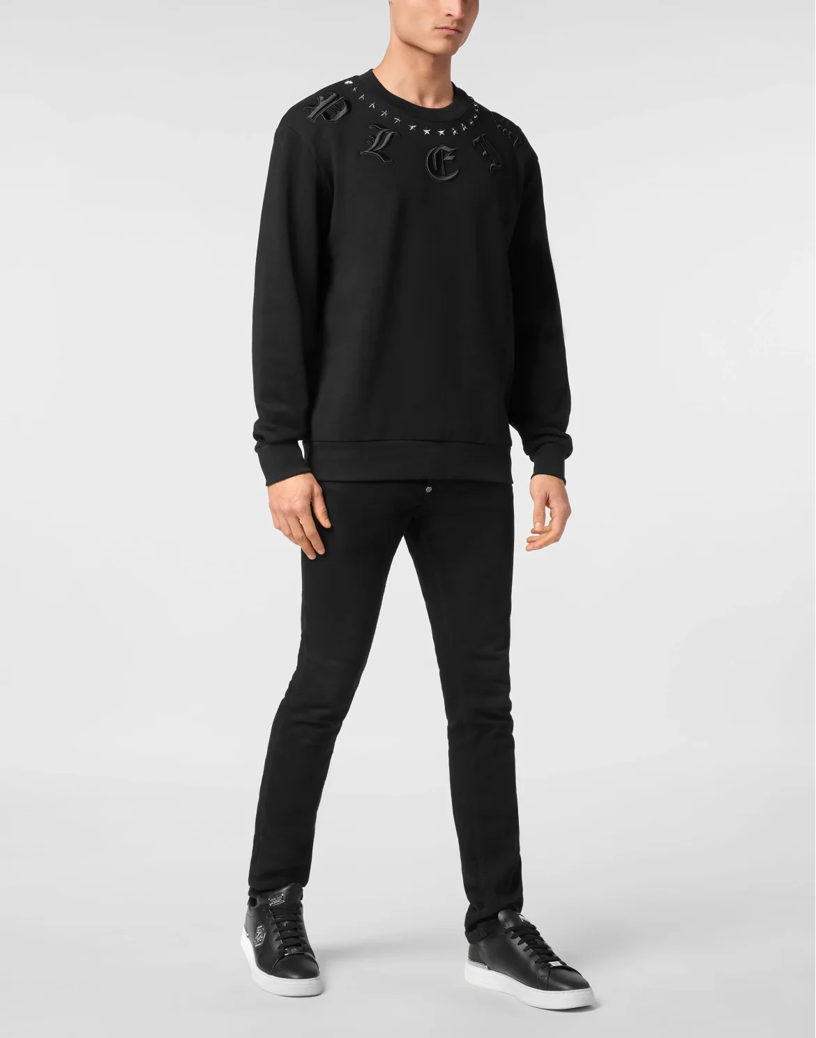 Sweatshirt LS Gothic Plein, цвет: Черный