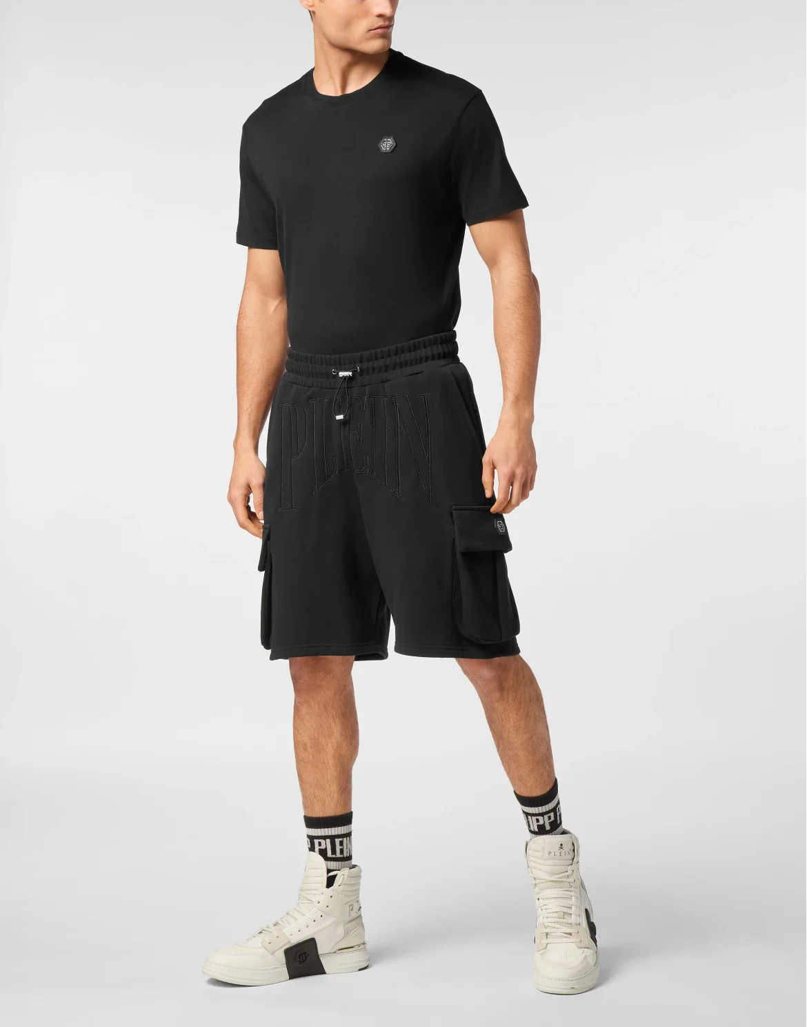 Jogging Shorts Loose, цвет: Черный