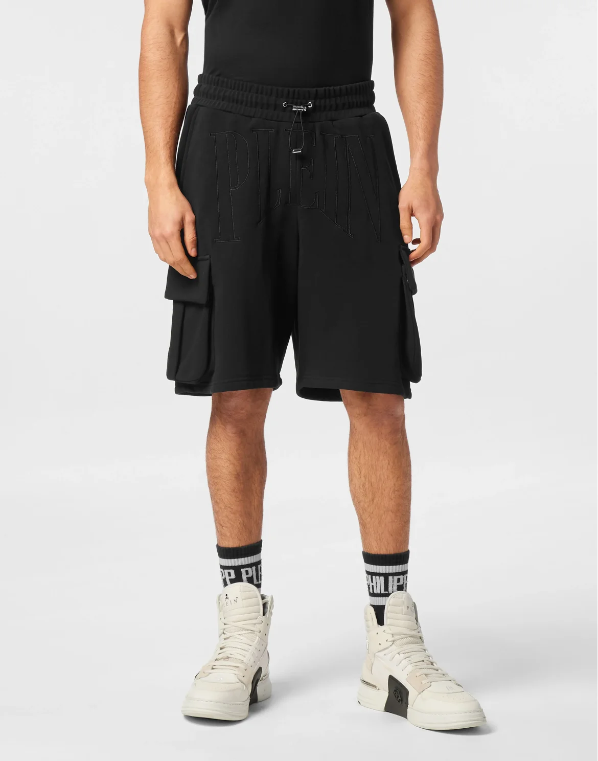 Jogging Shorts Loose, цвет: Черный