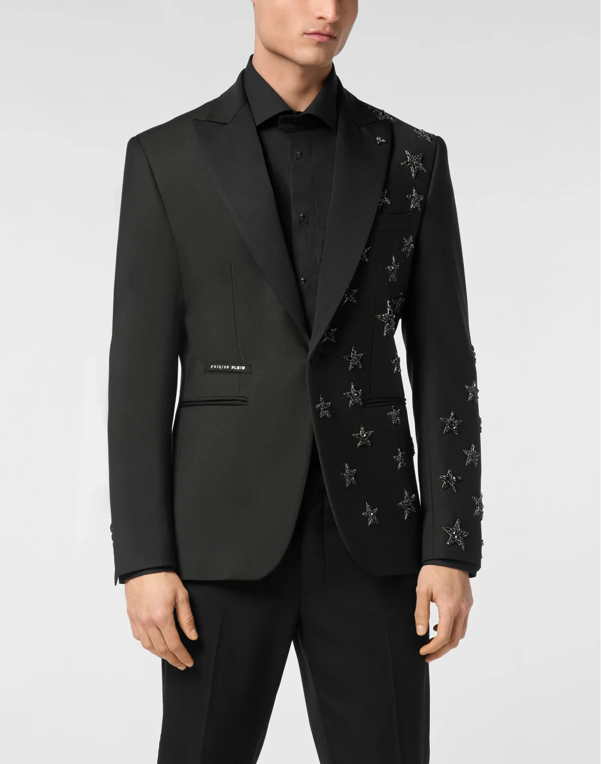 Wool Blazer Lord Fit Stars, цвет: Черный