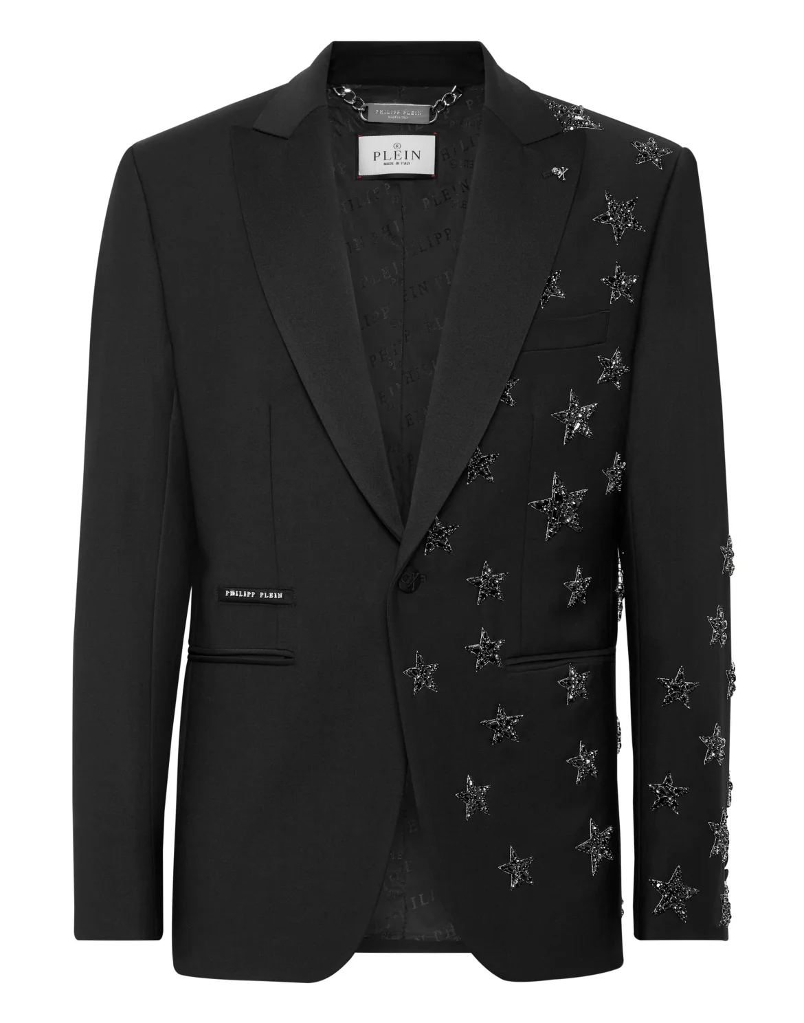 Wool Blazer Lord Fit Stars, цвет: Черный