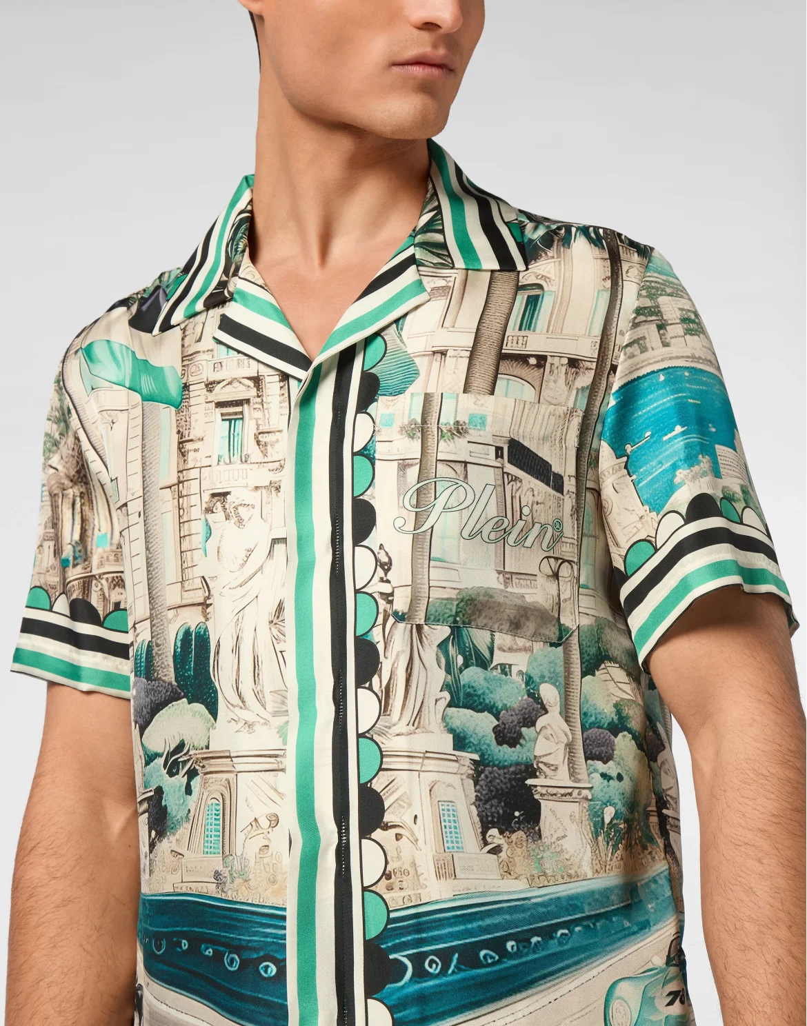 Shirt SS Bowling Cut, цвет: Мультиколор