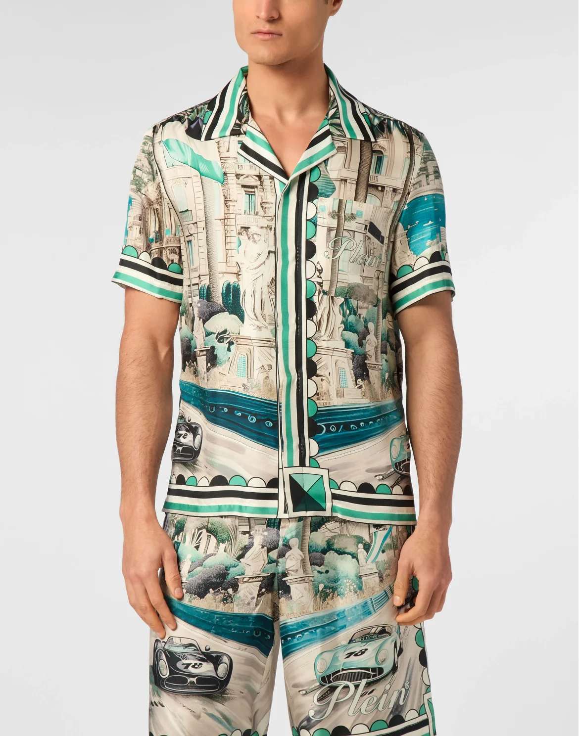 Shirt SS Bowling Cut, цвет: Мультиколор