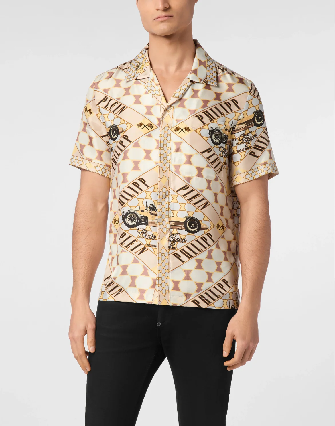 Shirt SS Bowling Cut, цвет: Бежевый
