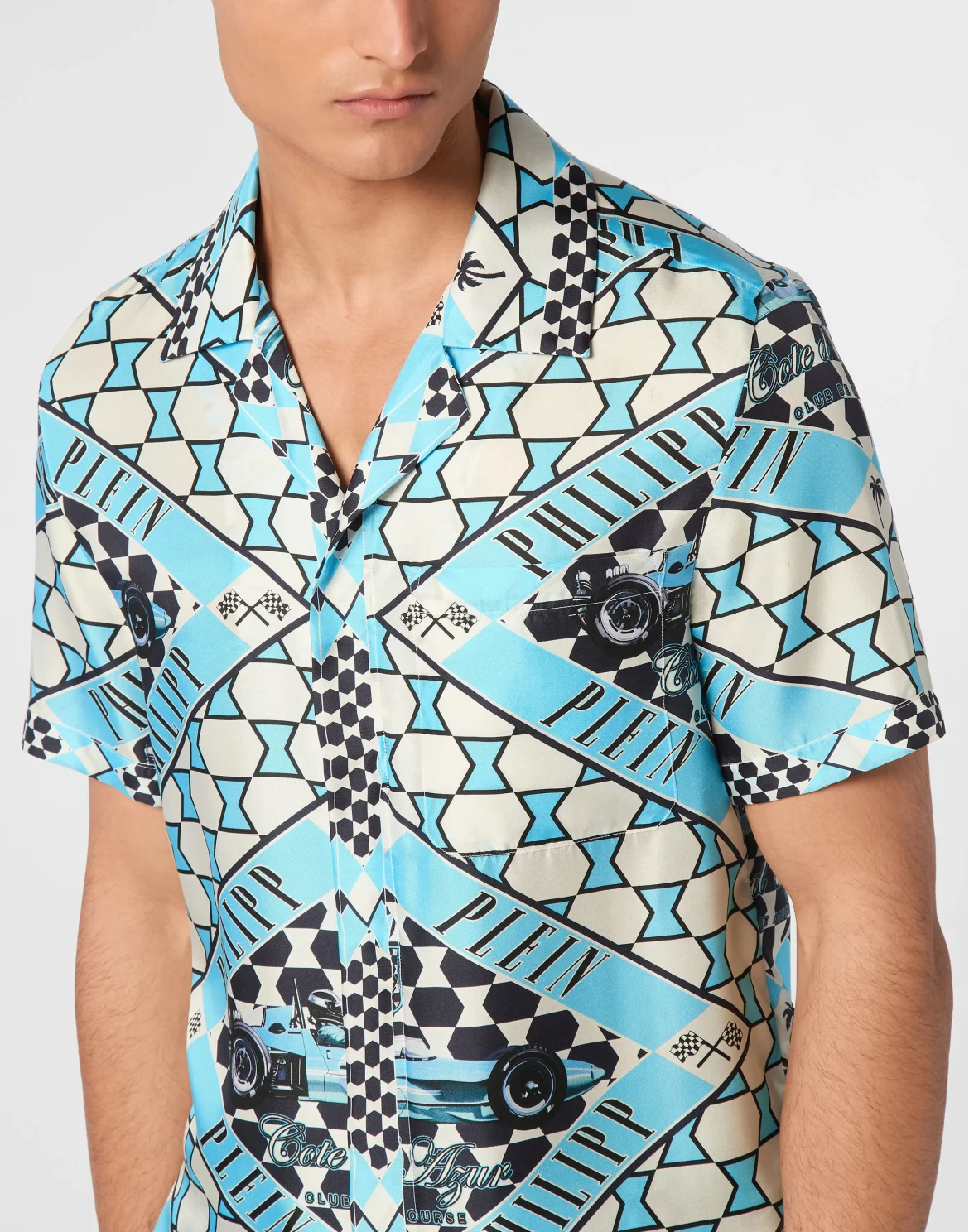 Shirt SS Bowling Cut, цвет: Синий