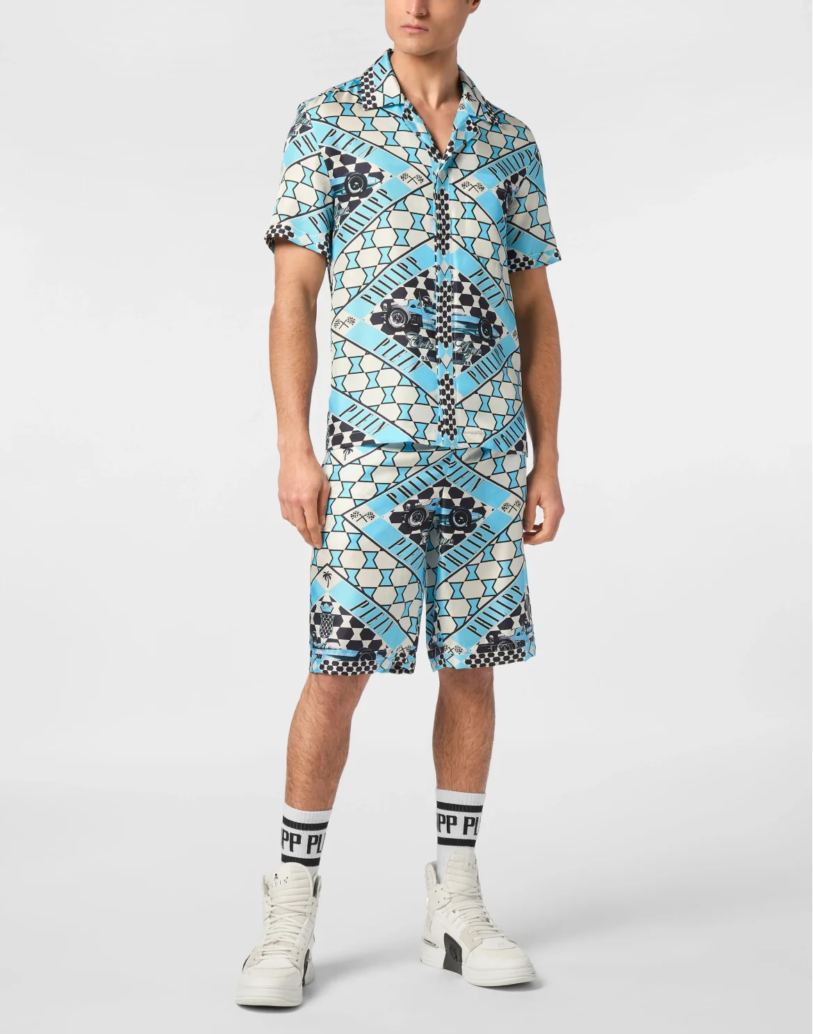 Shirt SS Bowling Cut, цвет: Синий