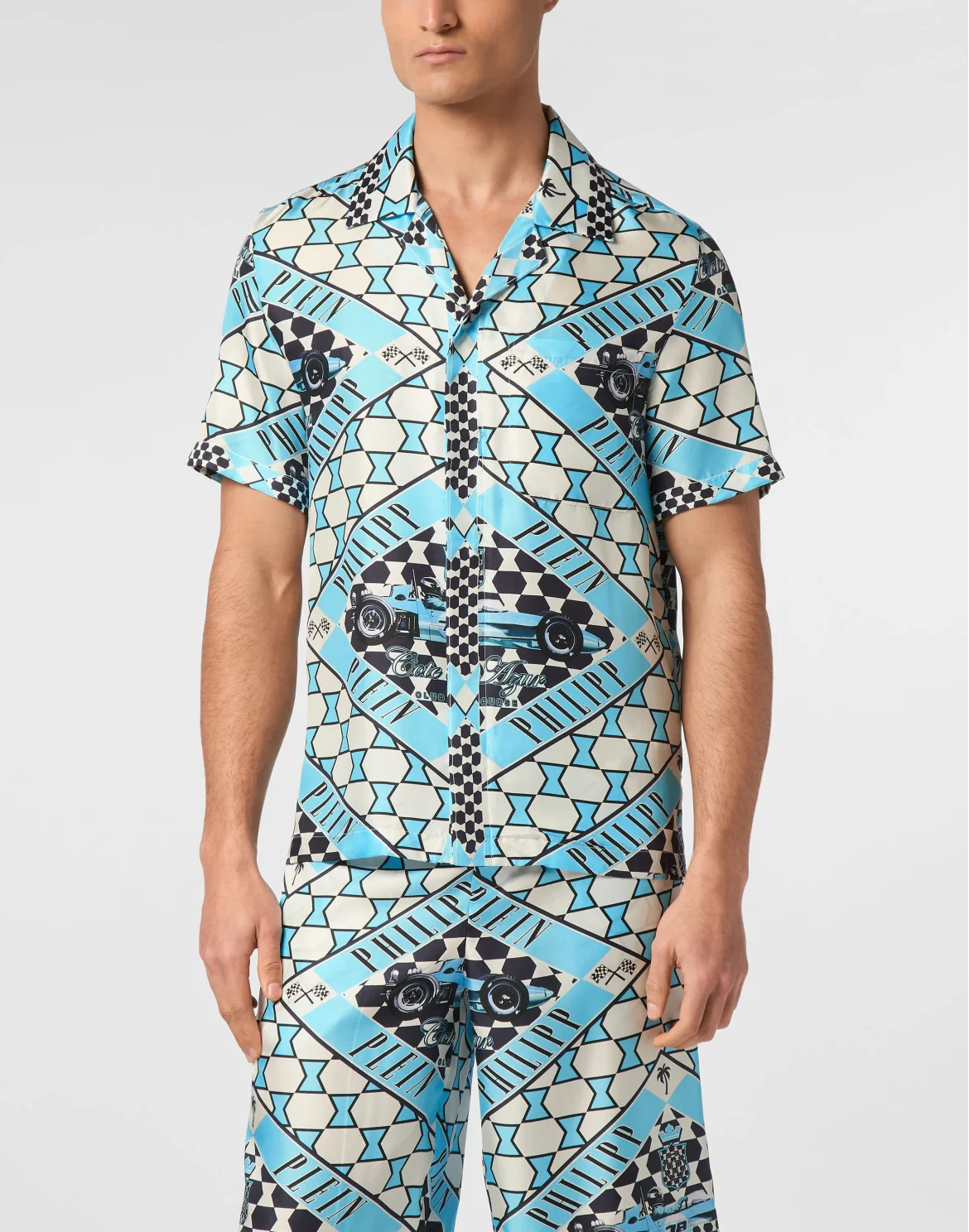 Shirt SS Bowling Cut, цвет: Синий