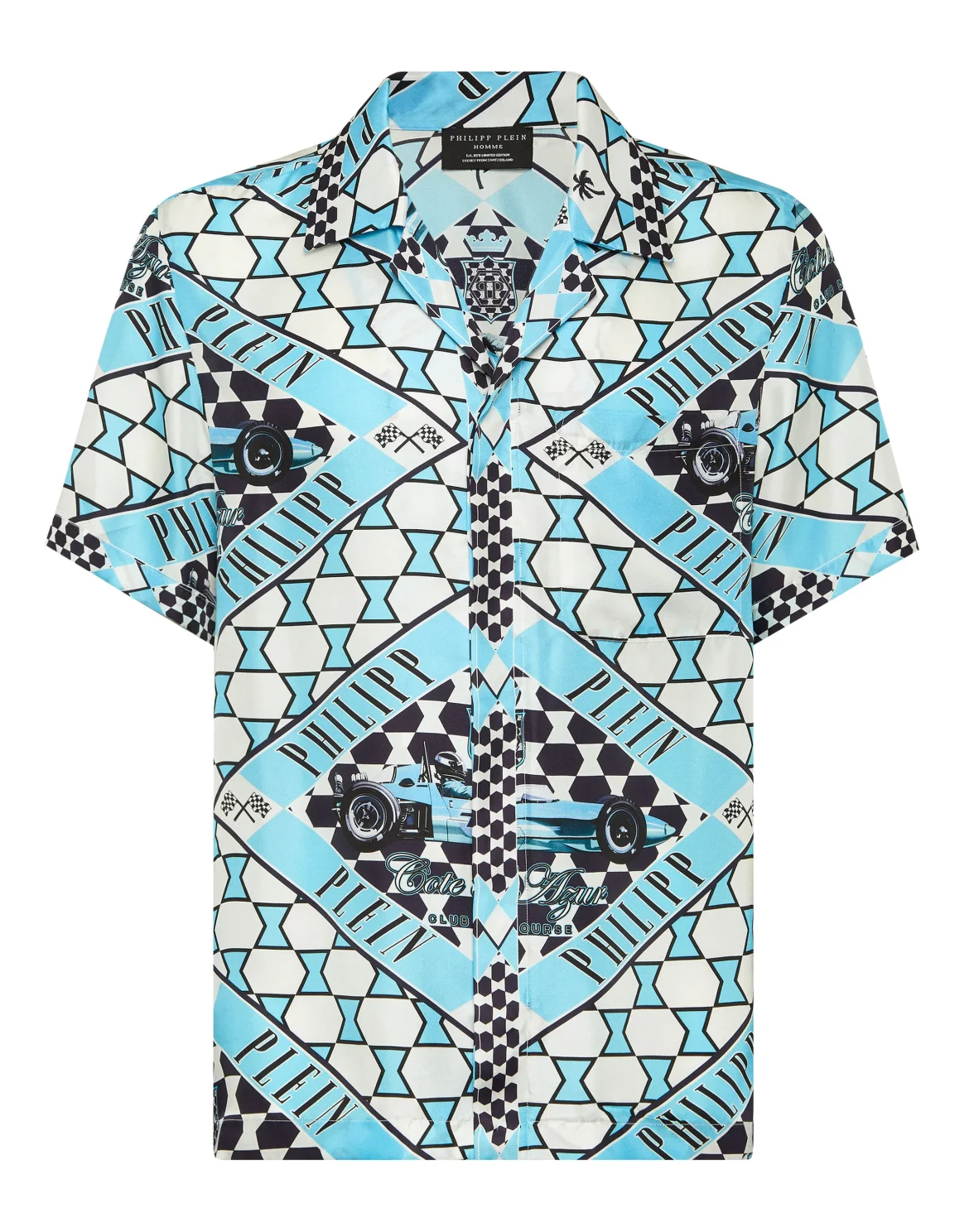 Shirt SS Bowling Cut, цвет: Синий