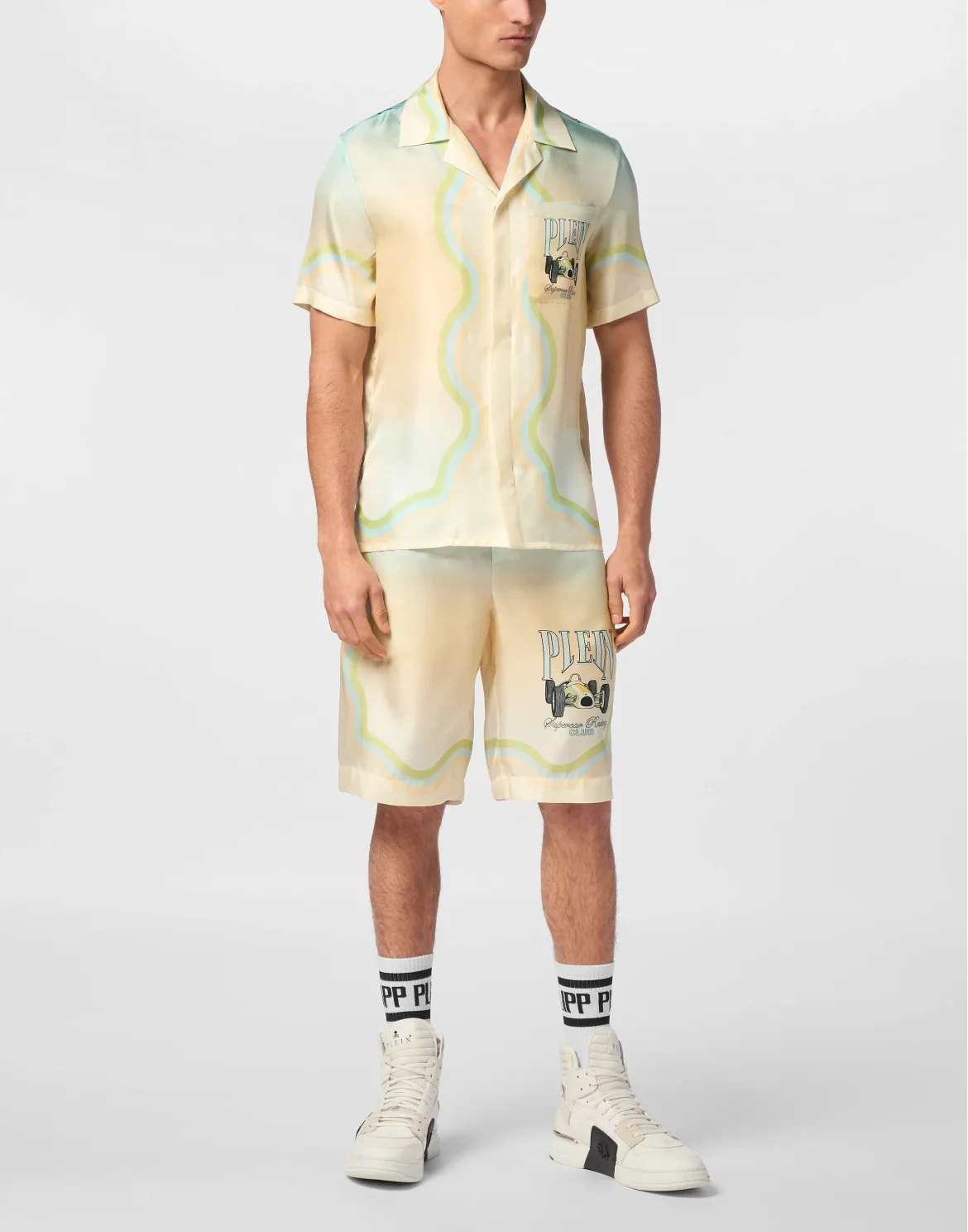 Shirt SS Bowling Cut, цвет: Мультиколор