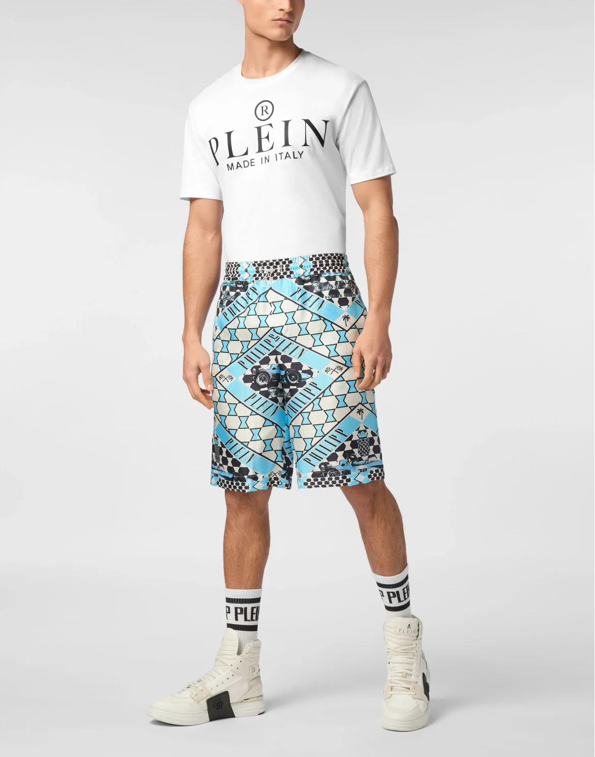 Short Trousers Cool Kid Cut Silk, цвет: Синий