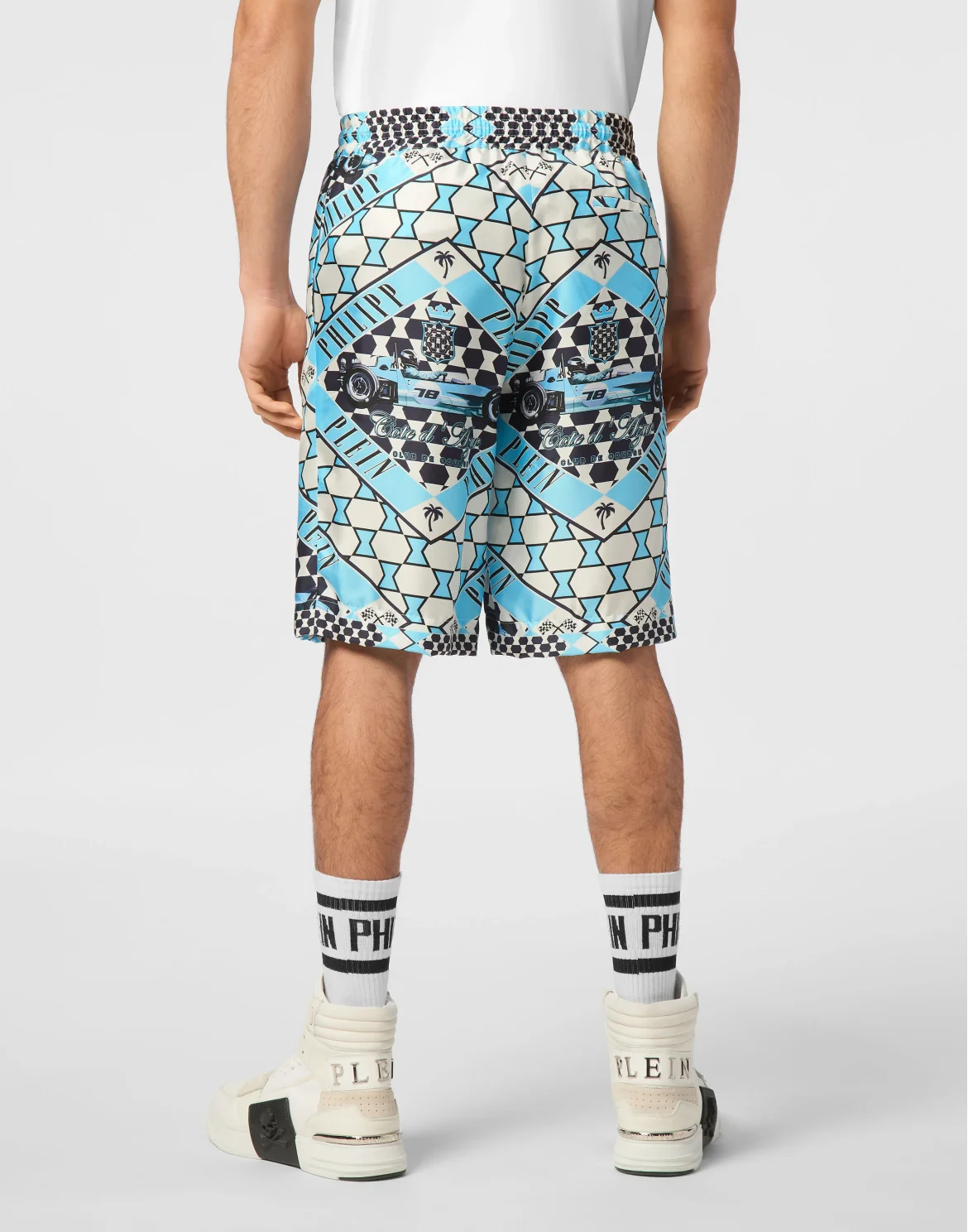 Short Trousers Cool Kid Cut Silk, цвет: Синий