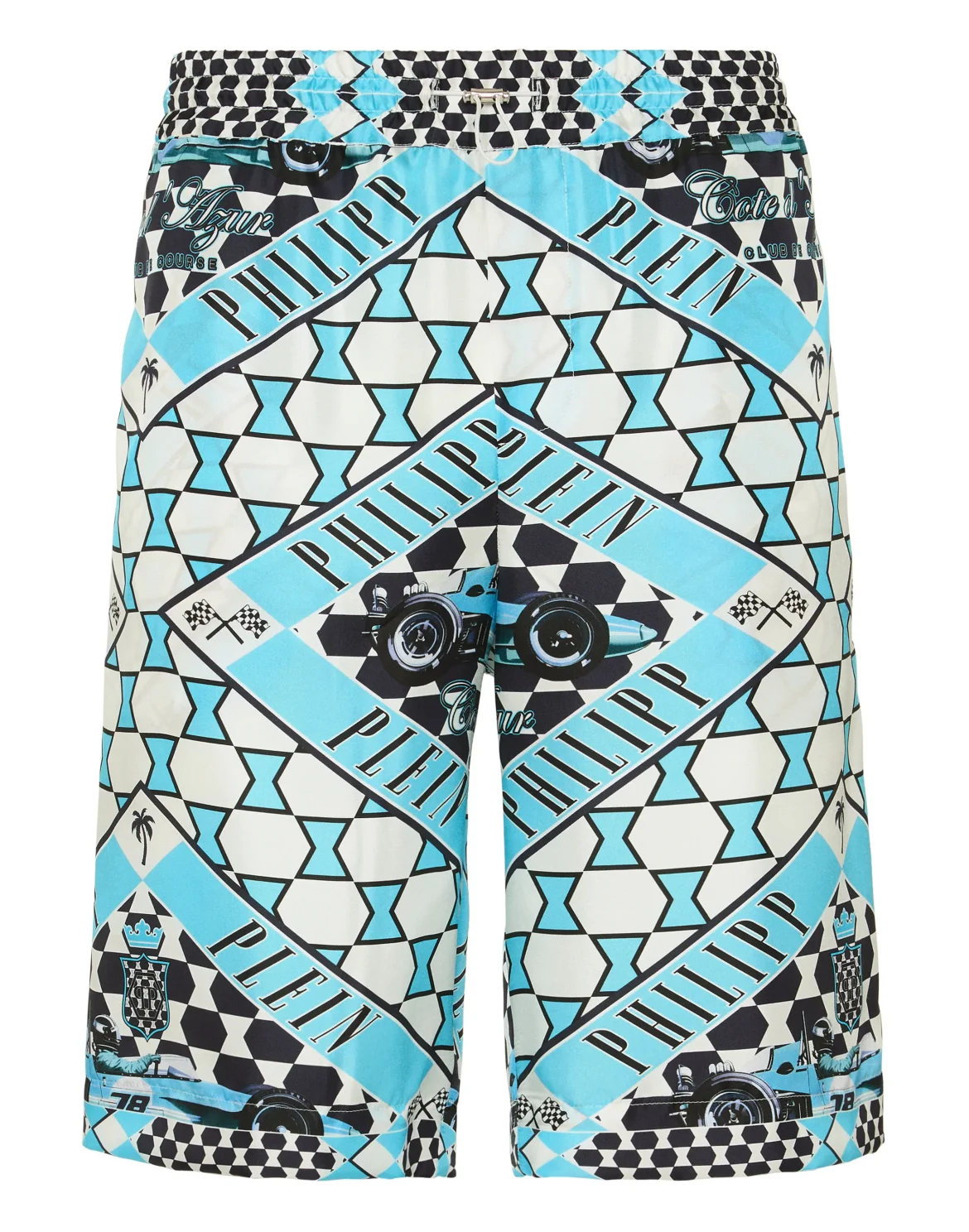 Short Trousers Cool Kid Cut Silk, цвет: Синий