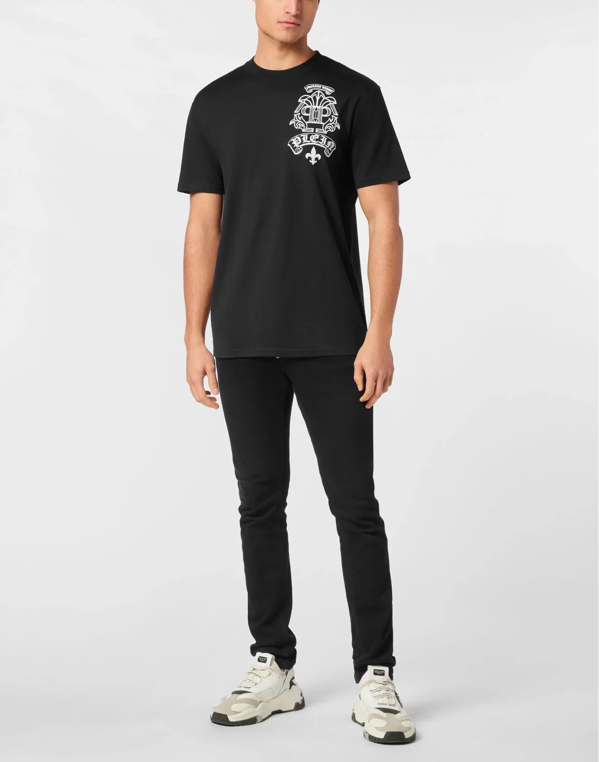 T-shirt Round Neck SS Tattoo, цвет: Черный