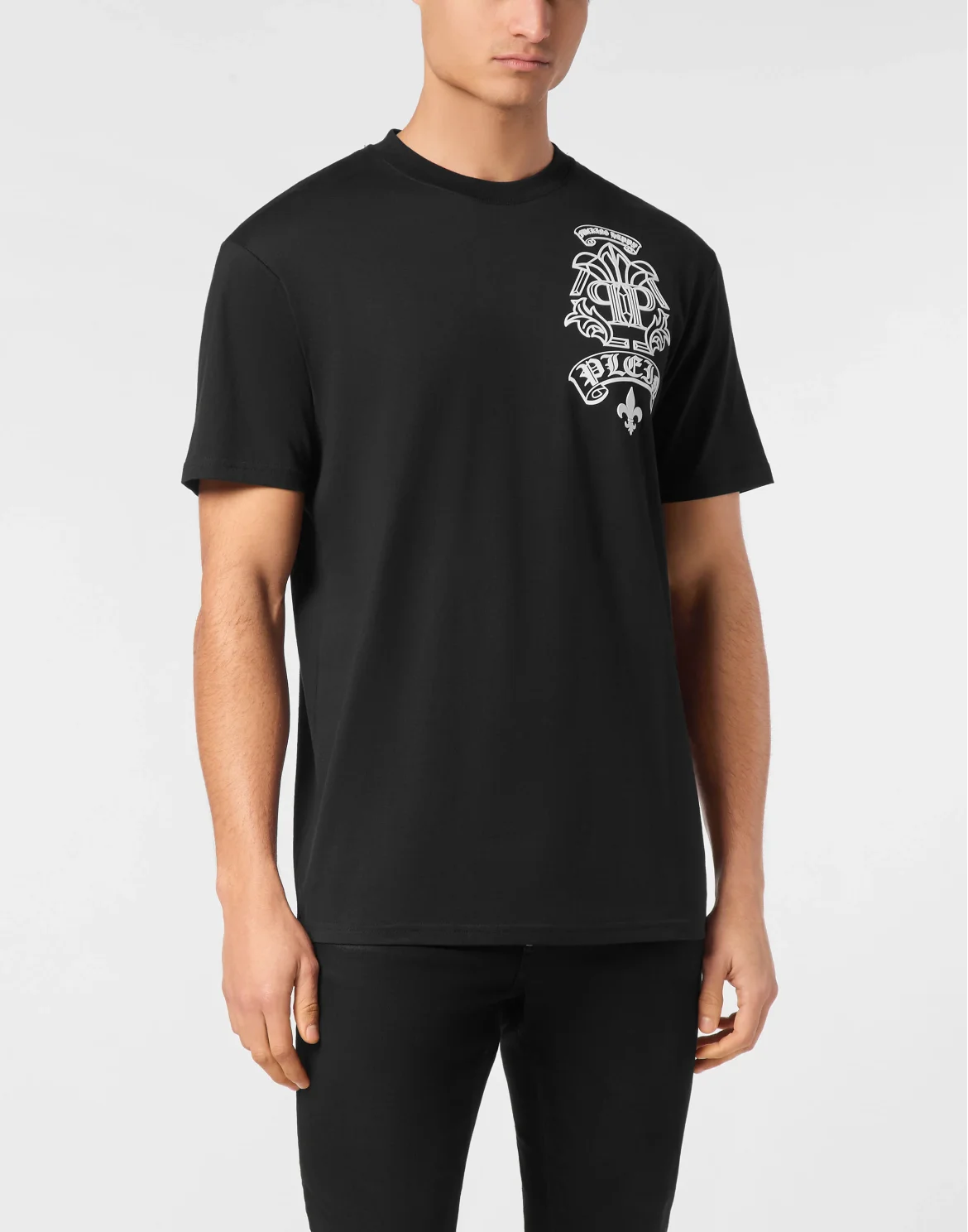 T-shirt Round Neck SS Tattoo, цвет: Черный