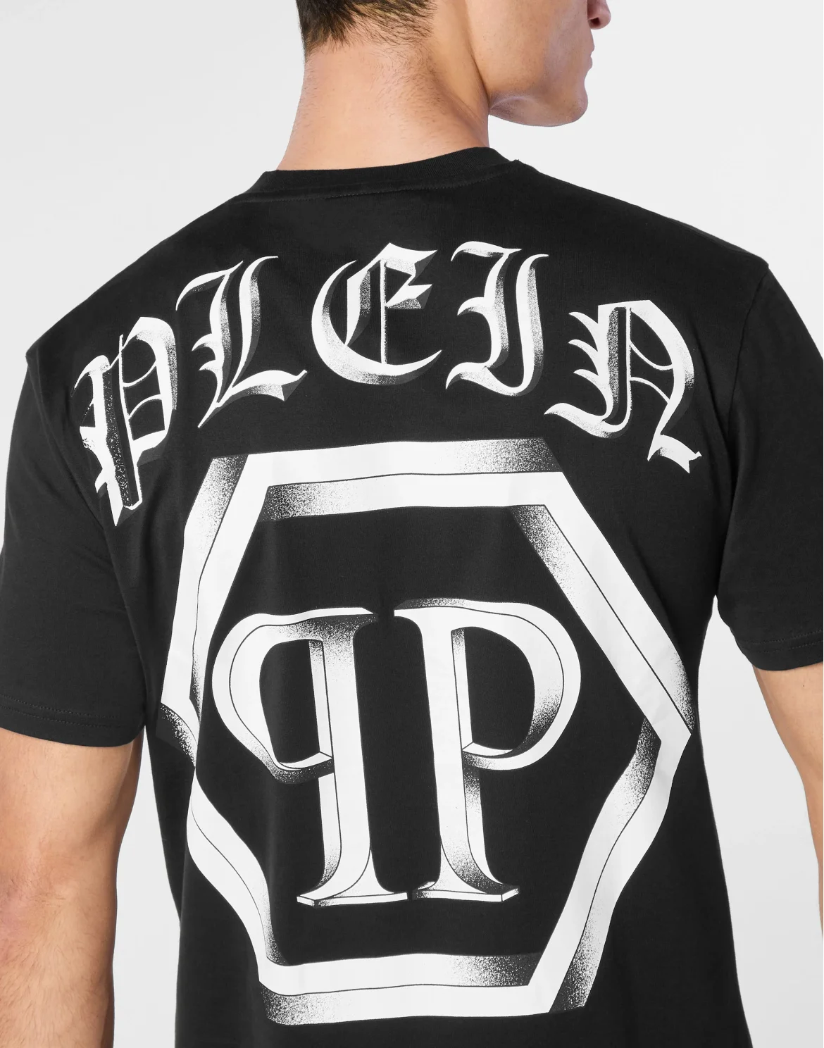 T-shirt Round Neck SS Hexagon, цвет: Черный