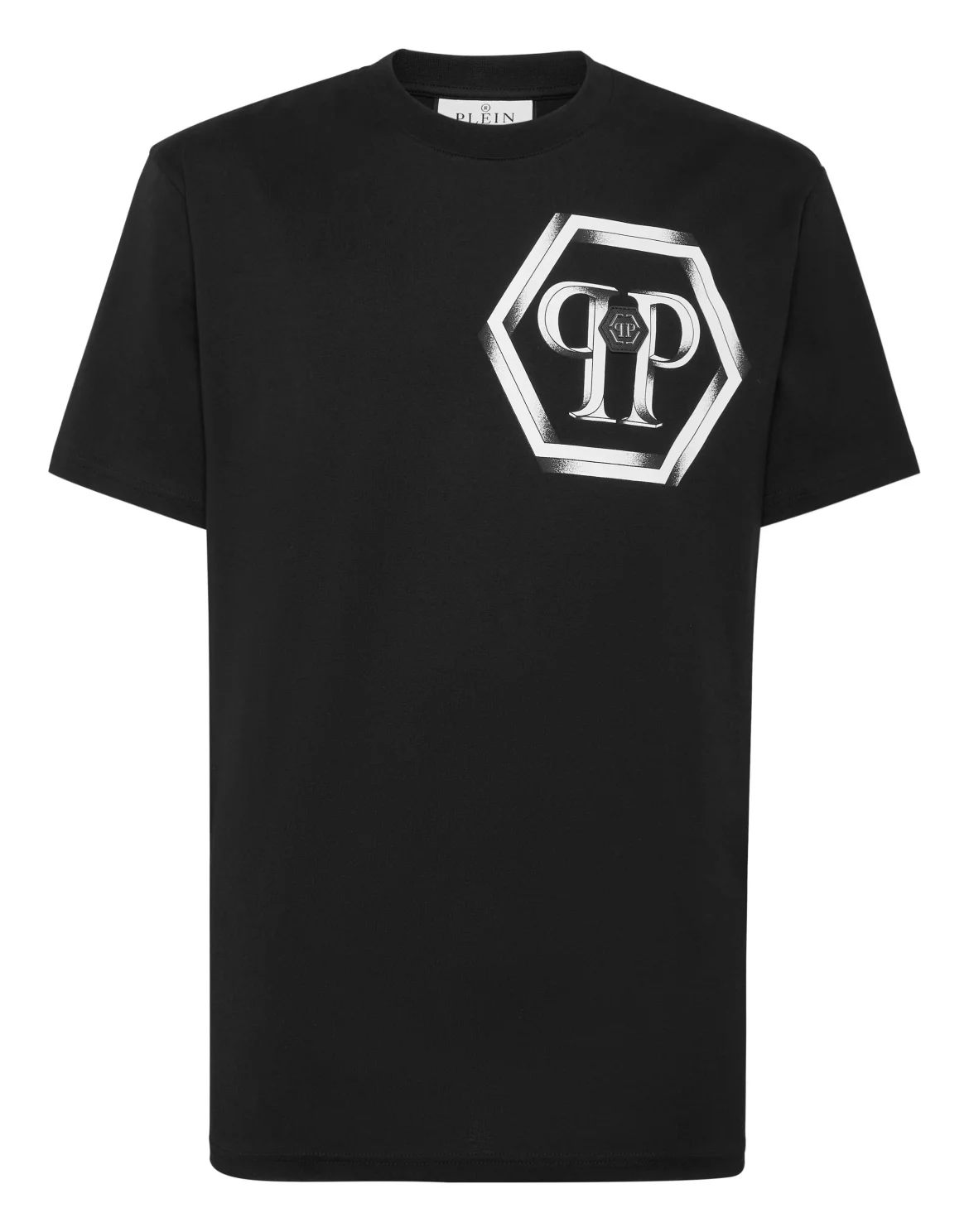 T-shirt Round Neck SS Hexagon, цвет: Черный