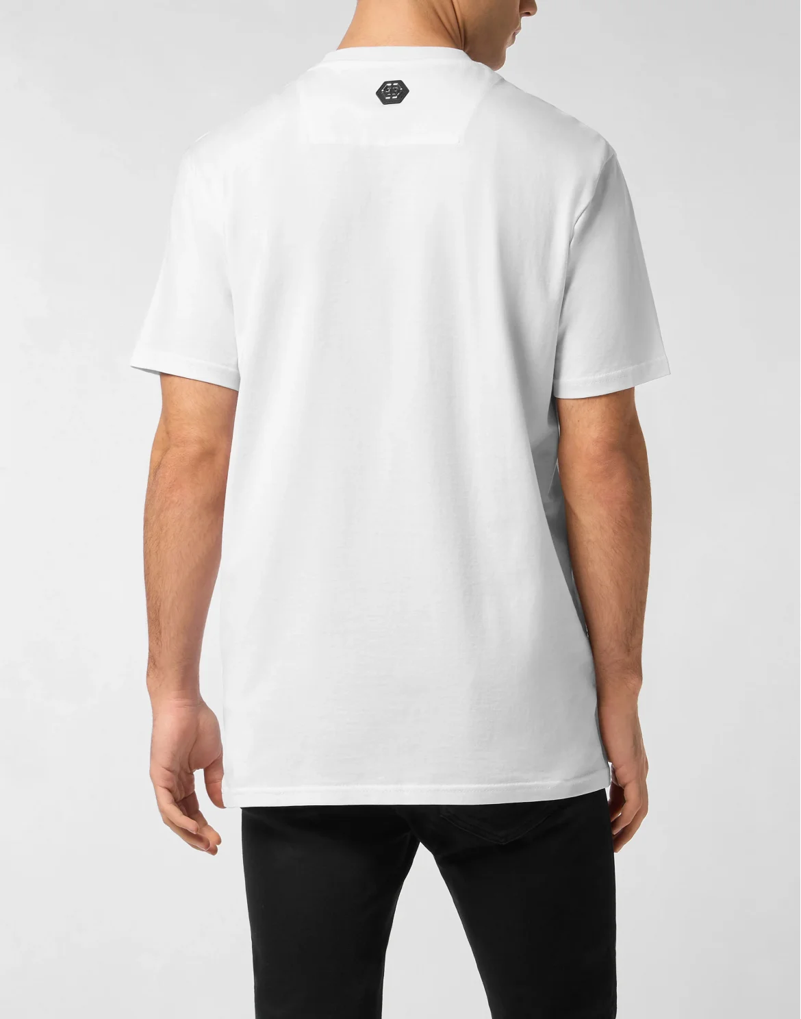Jersey T-shirt Round Neck SS Skull, цвет: Белый