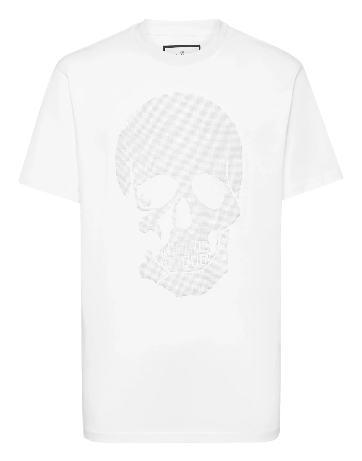 Jersey T-shirt Round Neck SS Skull, цвет: Белый