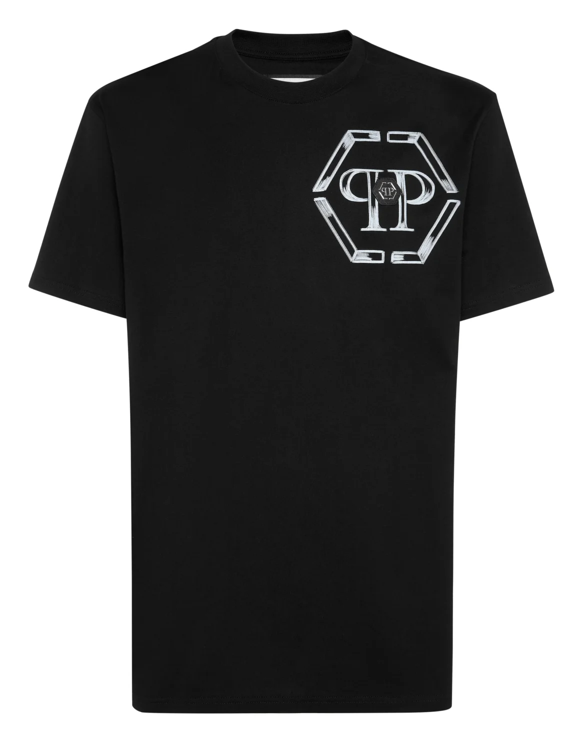 Jersey T-shirt Round Neck SS Hexagon, цвет: Черный
