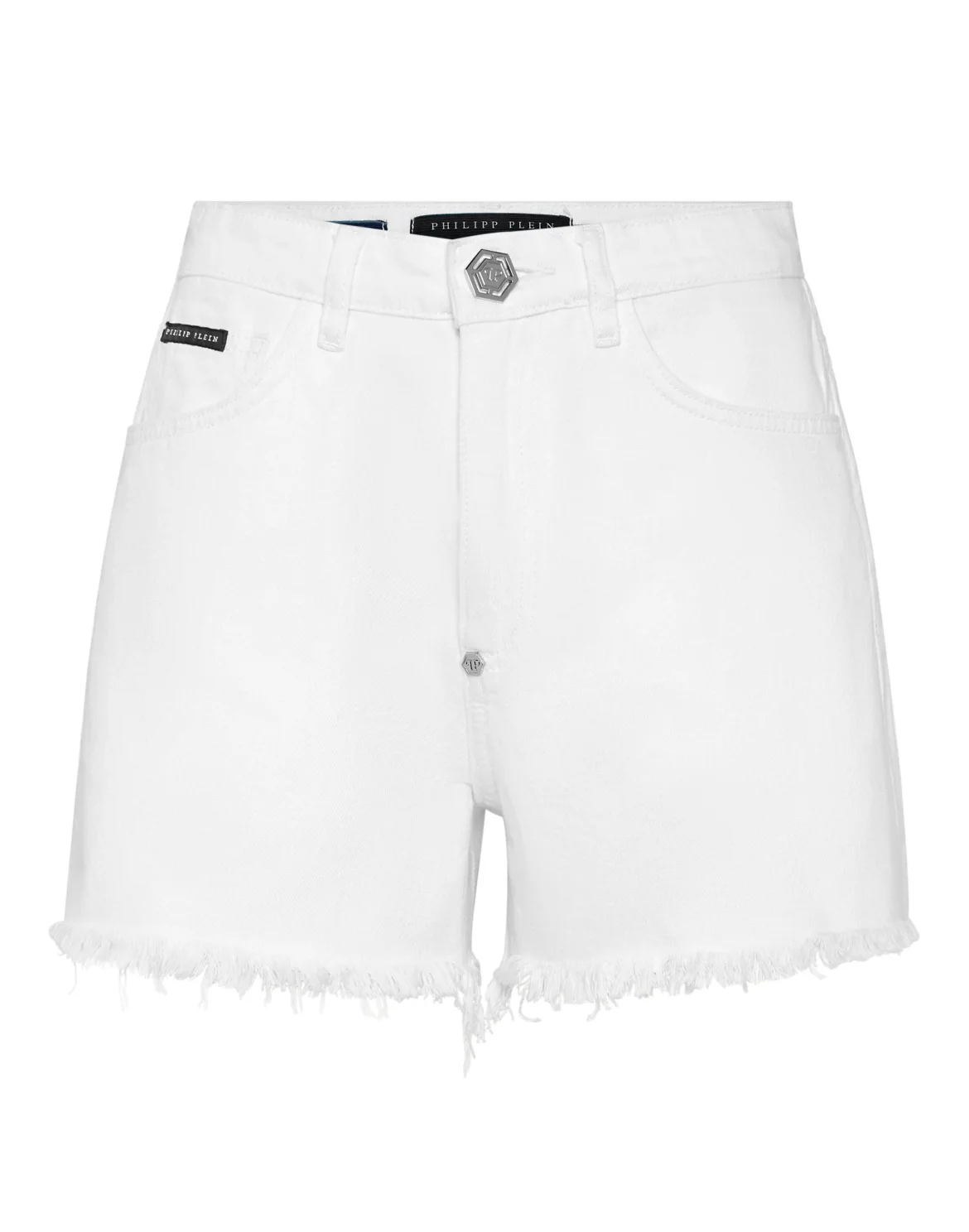 Denim Shorts Logo, цвет: Белый