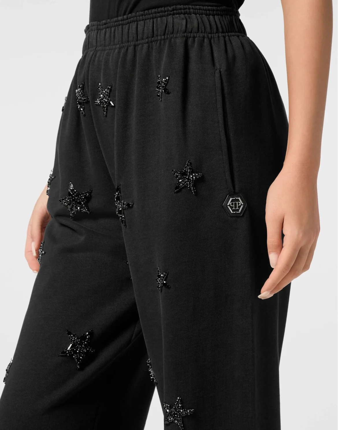 Jersey Jogging Pants Stars, цвет: Черный
