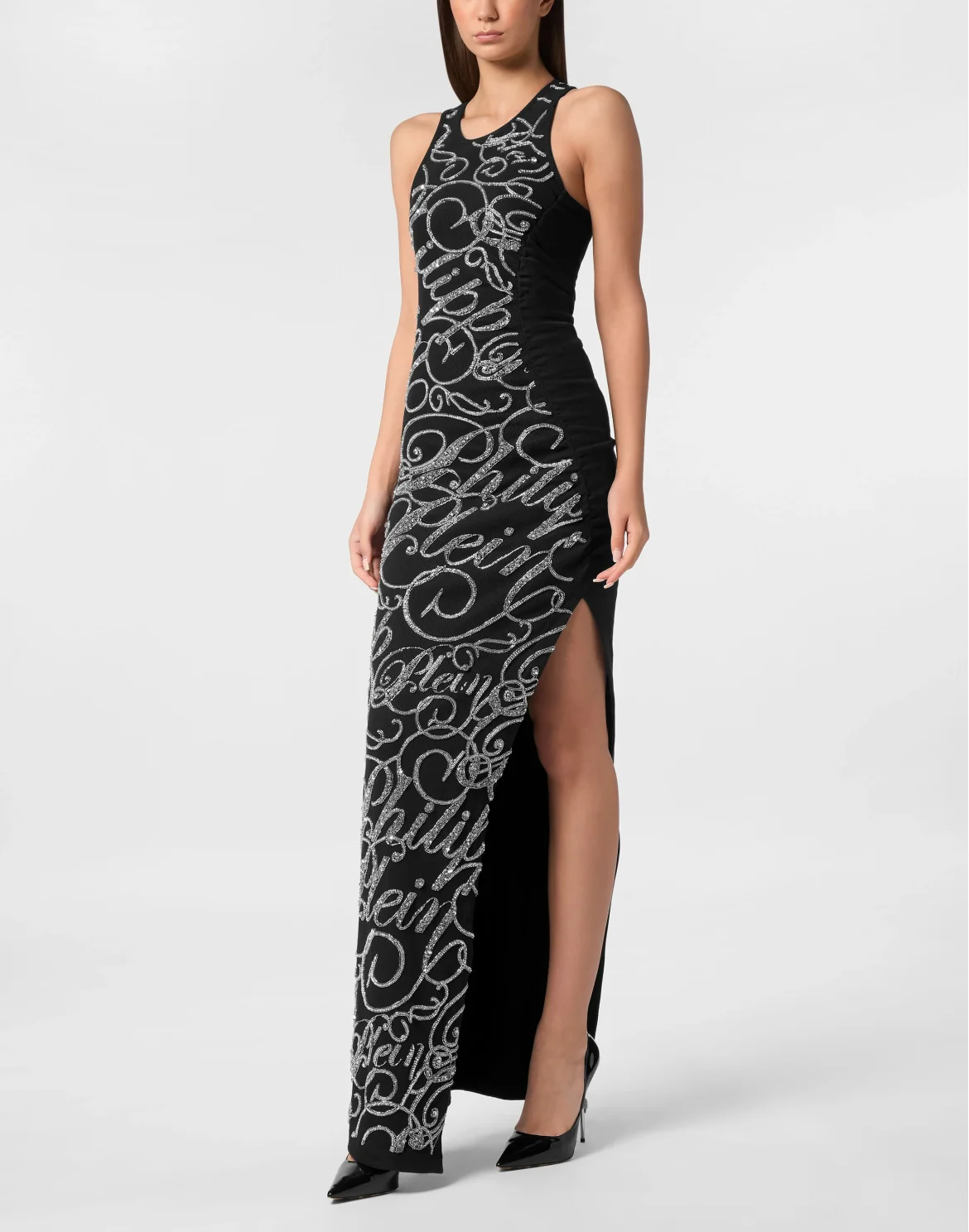 Long Dress Signature, цвет: Черный