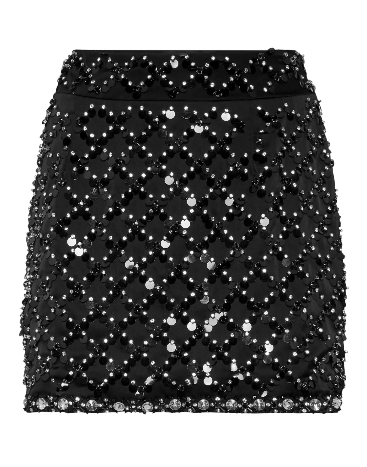 Mini Skirt Paillettes, цвет: Черный