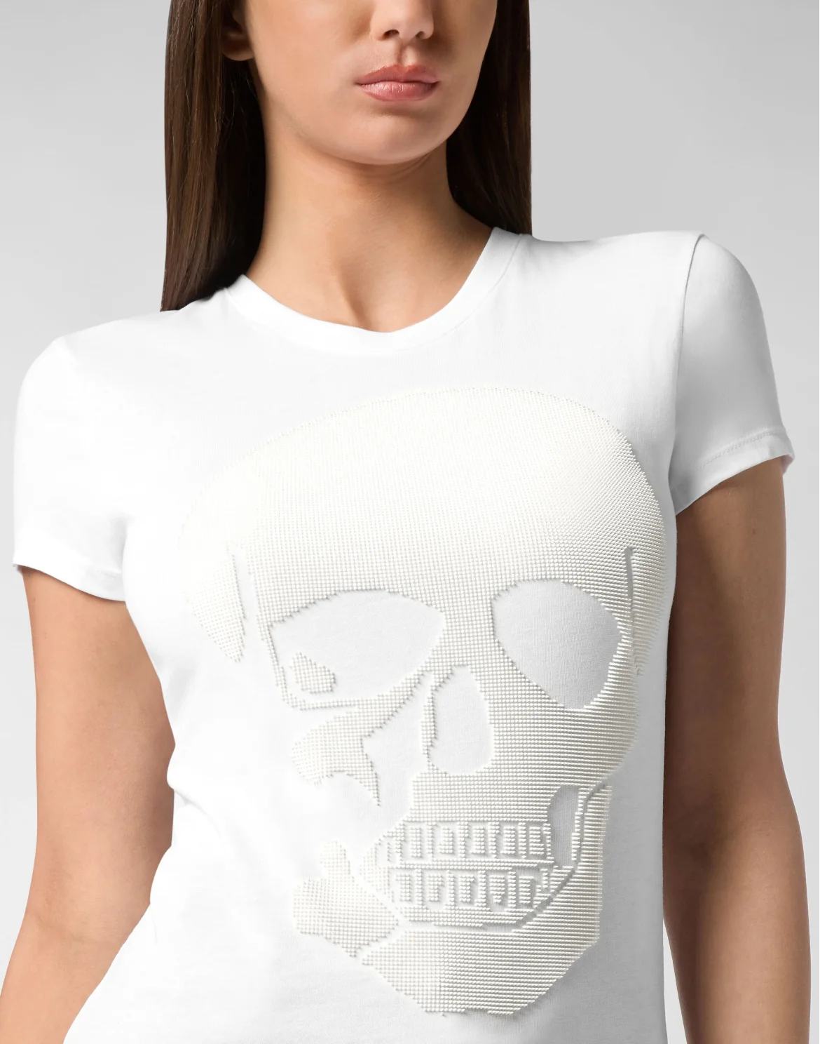 T-Shirt Sexy Pure Skull, цвет: Белый