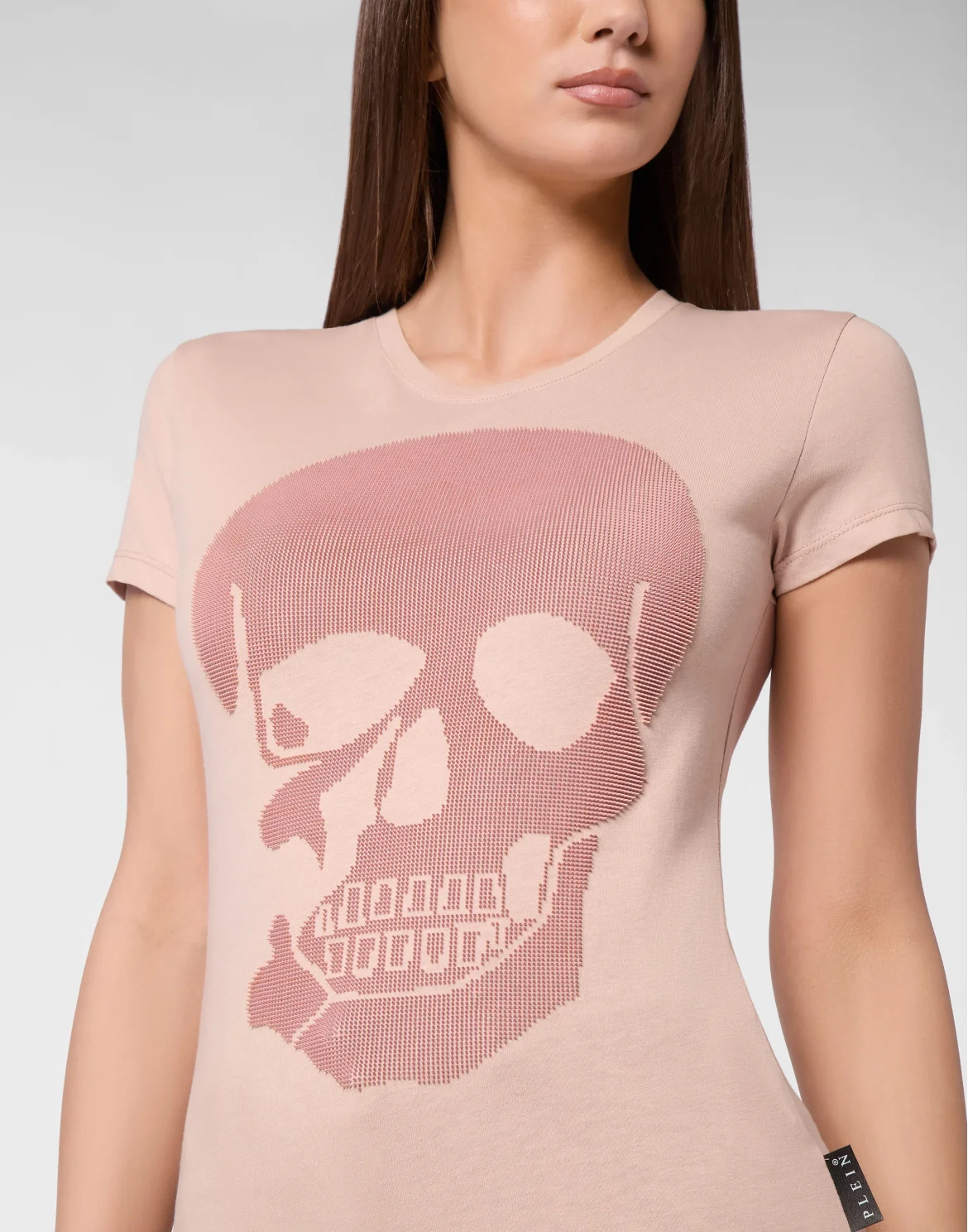 T-Shirt Sexy Pure Skull, цвет: Бежевый